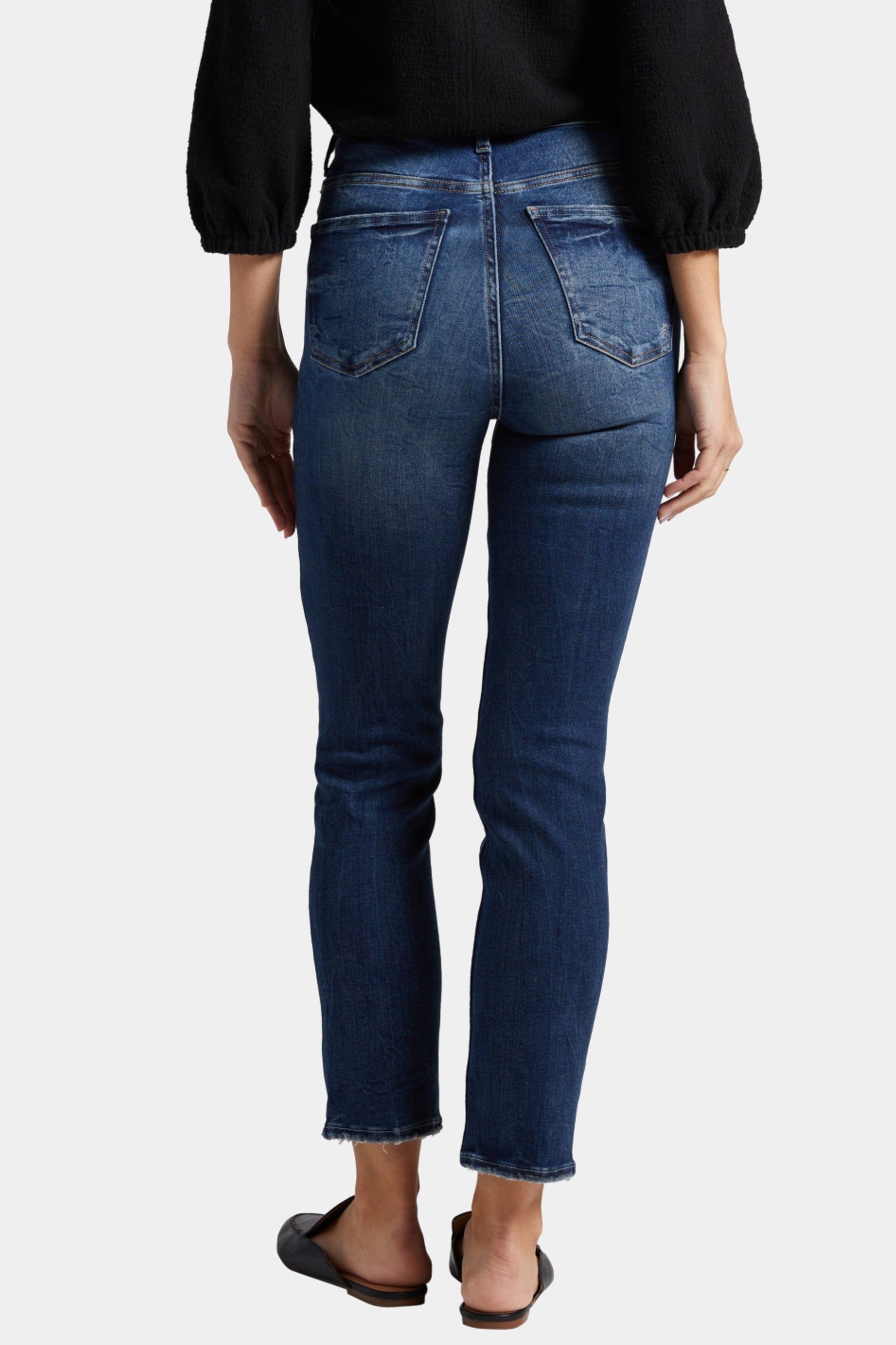 Infinite Fit High Rise Straight Leg Jeans sold by Lord & Taylor product image thumbnail 4