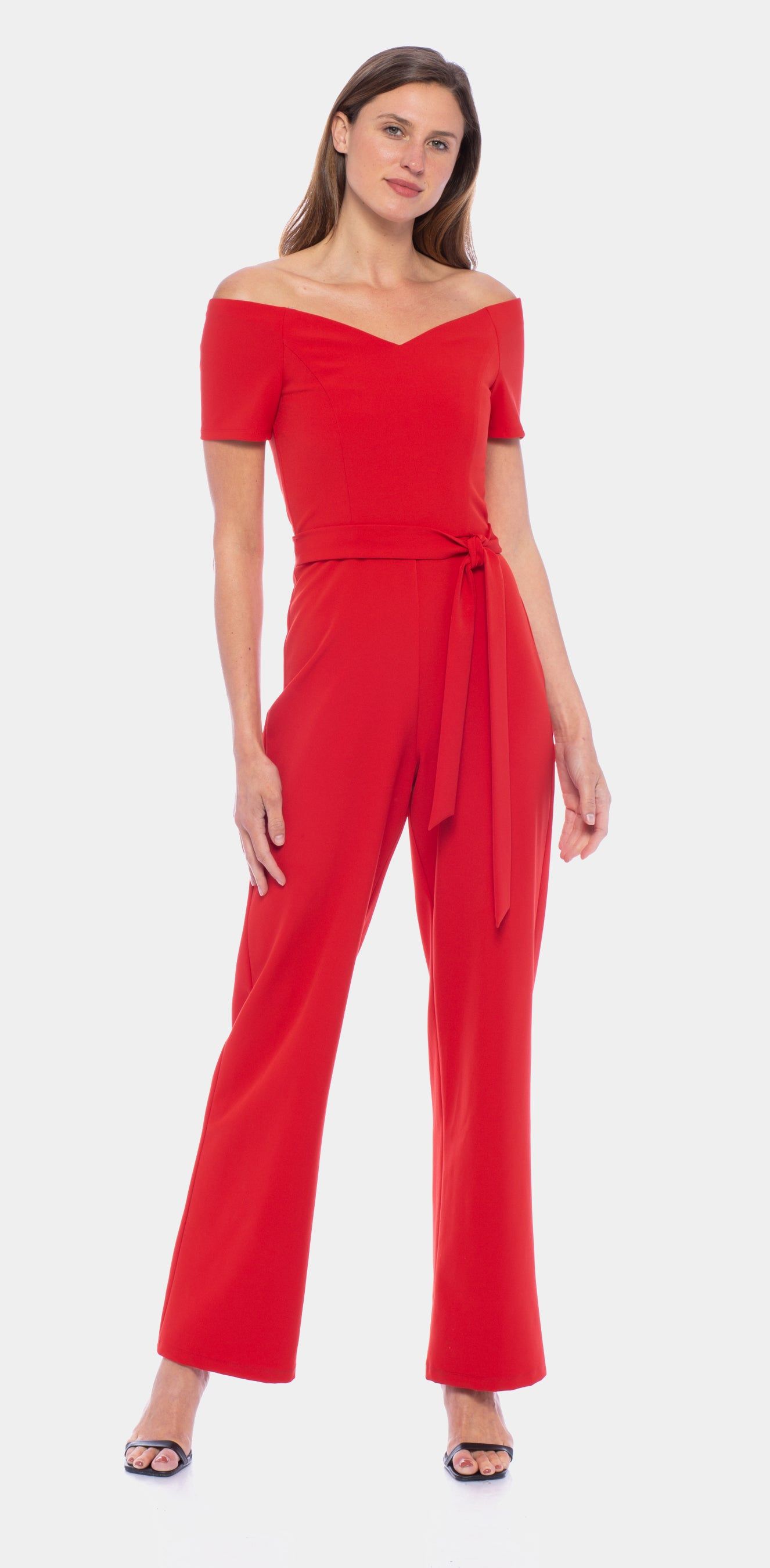 Marina Off the Shoulder Jumpsuit sold by Lord & Taylor