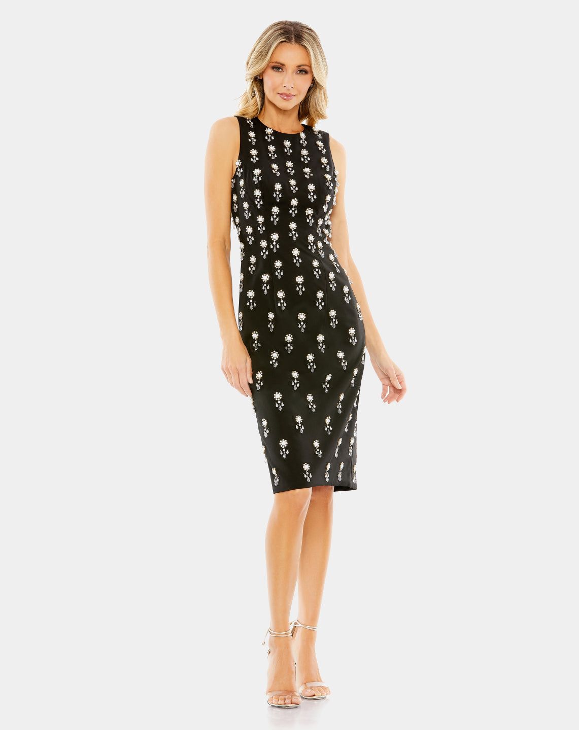 Embellished Sleeveless Fitted Cocktail Dress sold by Lord & Taylor