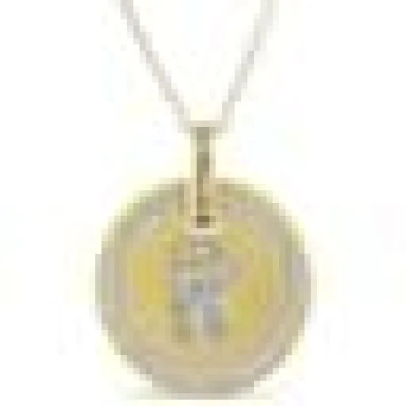 Initial R Diamond Accent Circle Necklace sold by Lord & Taylor