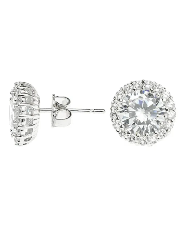 Halo Stud Earrings sold by Lord & Taylor