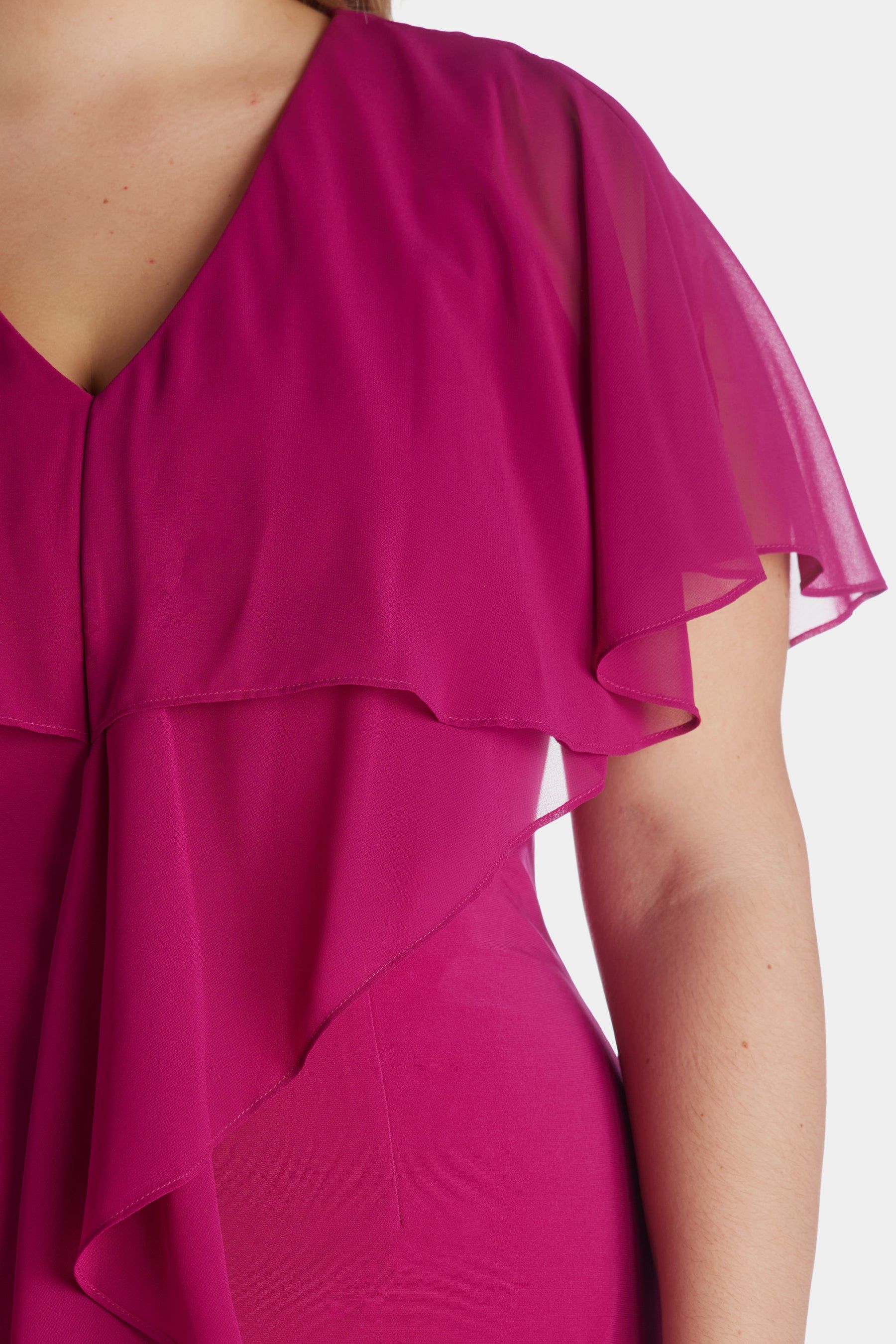 Jersey And Chiffon Sheath sold by Lord & Taylor product image thumbnail 6