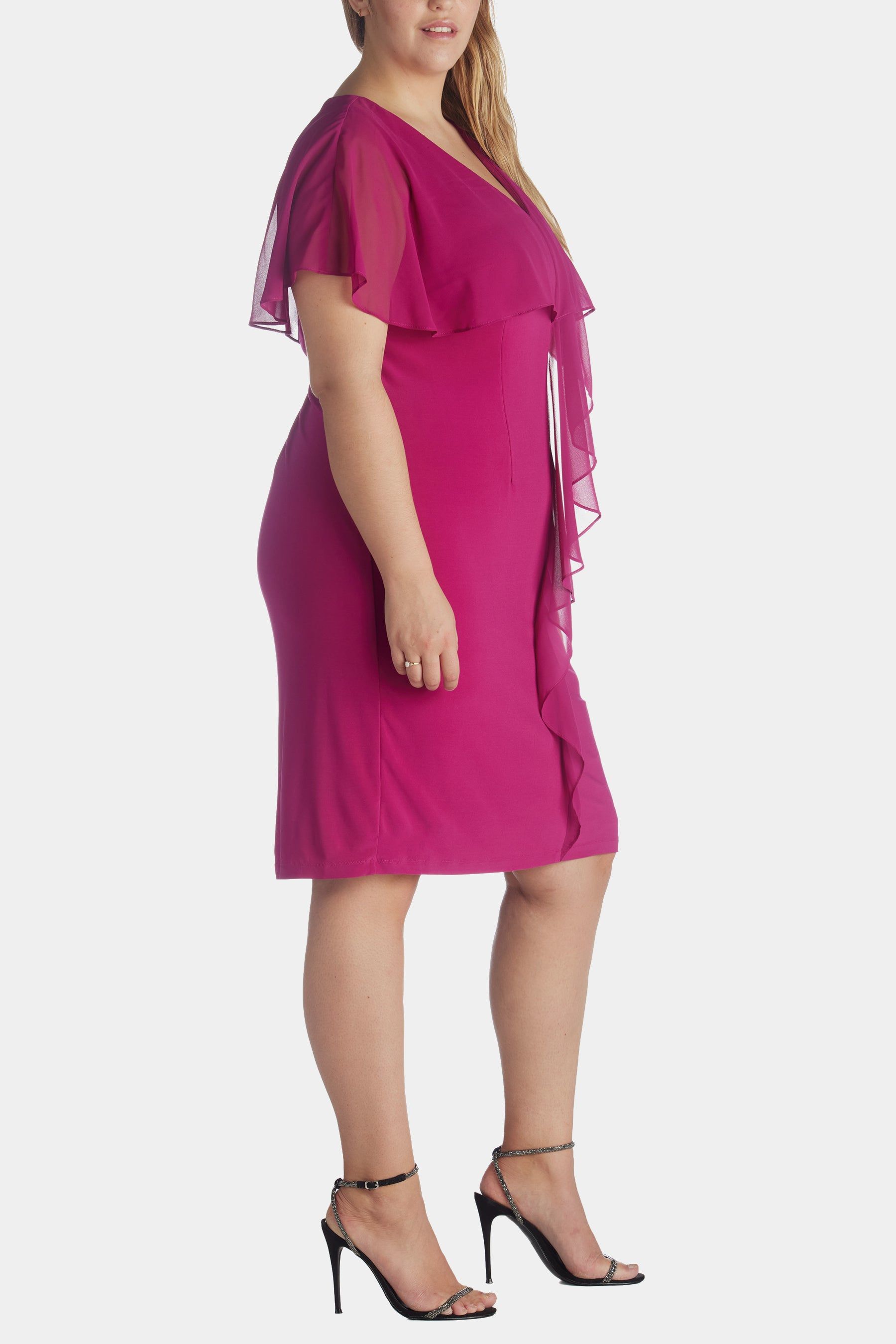 Jersey And Chiffon Sheath sold by Lord & Taylor product image thumbnail 4