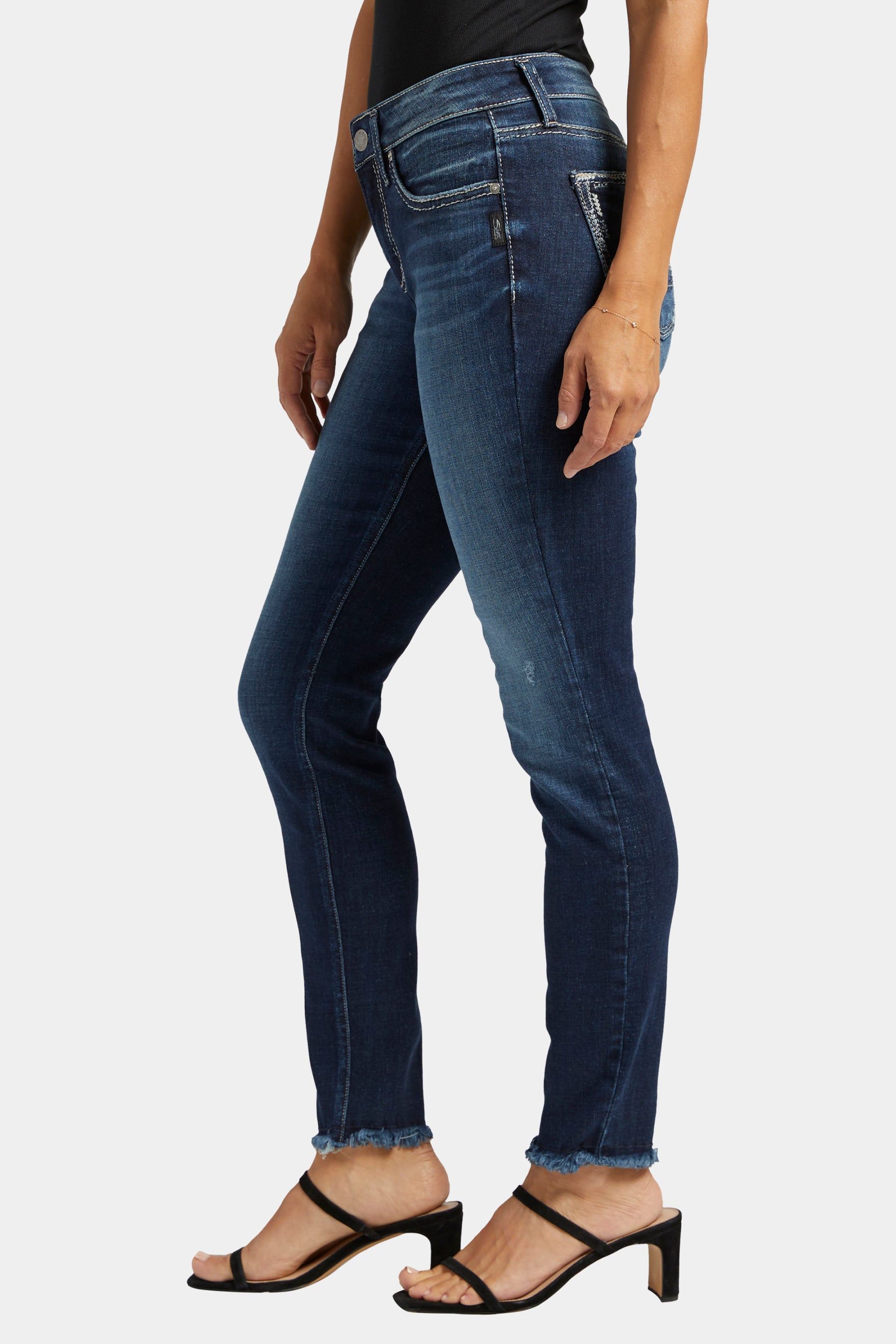 Mid-Rise Skinny Jeans sold by Lord & Taylor product image thumbnail 3