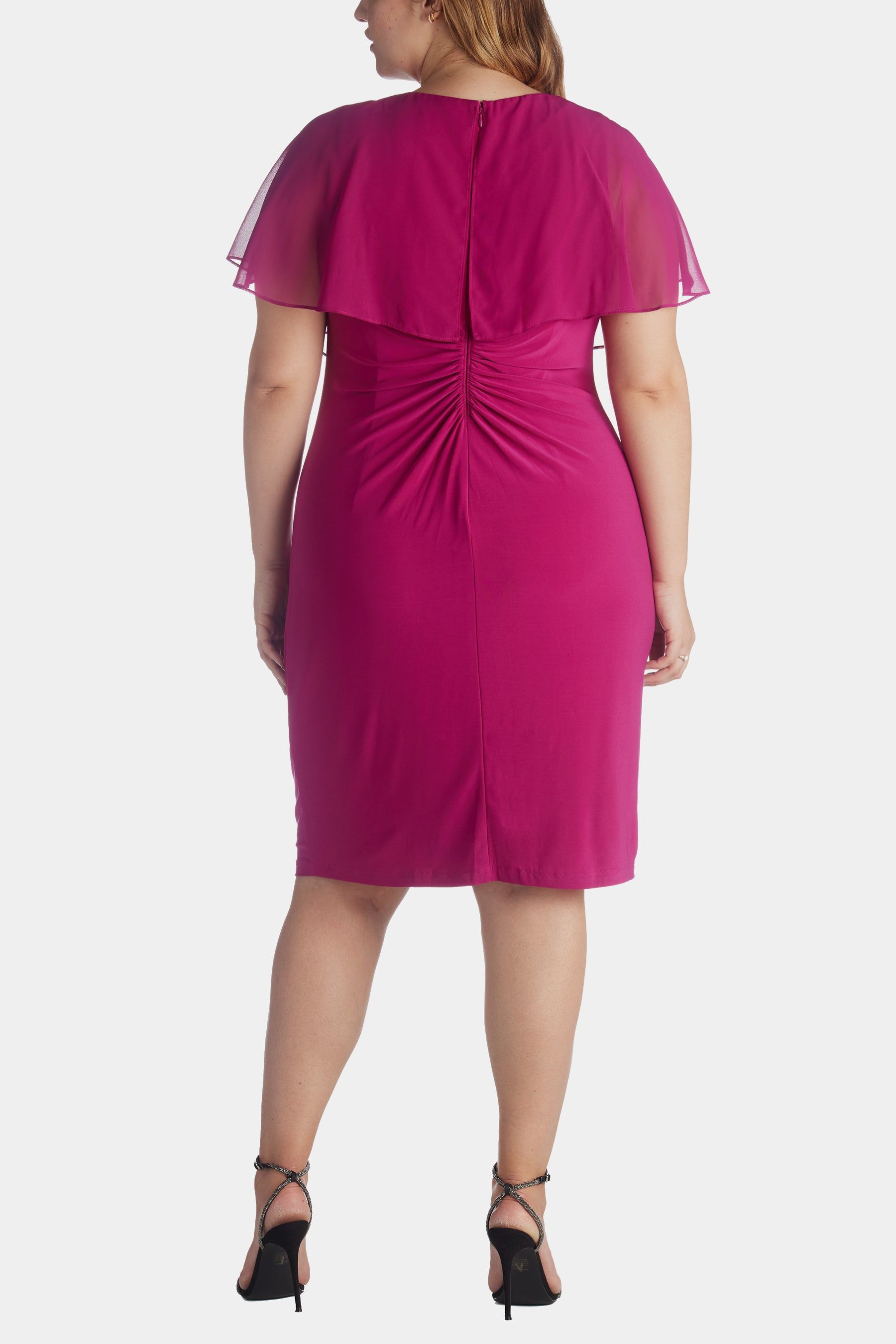 Jersey And Chiffon Sheath sold by Lord & Taylor product image thumbnail 5