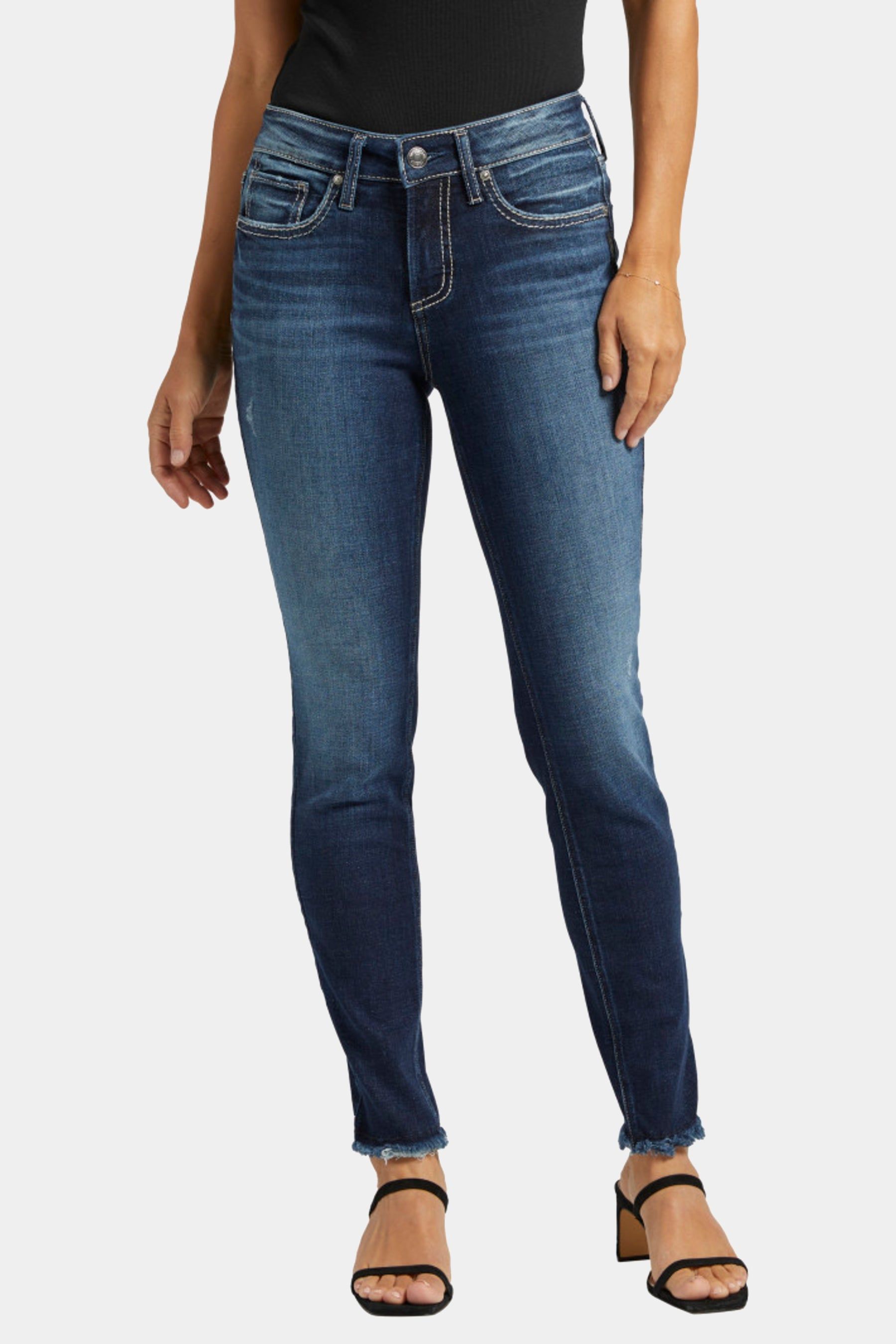 Mid-Rise Skinny Jeans sold by Lord & Taylor
