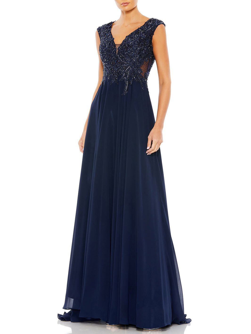 A-Line Pleated Gown sold by Lord & Taylor product image thumbnail 6