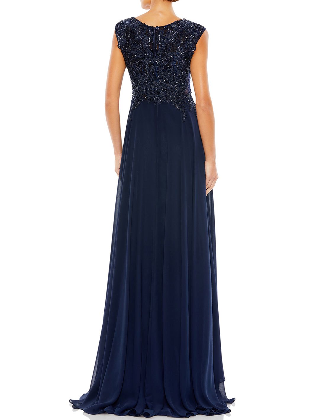 A-Line Pleated Gown sold by Lord & Taylor product image thumbnail 3