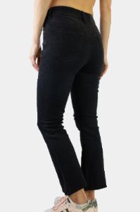 Raw Hem Abrasion Cropped Kickflare Jeans sold by Lord & Taylor