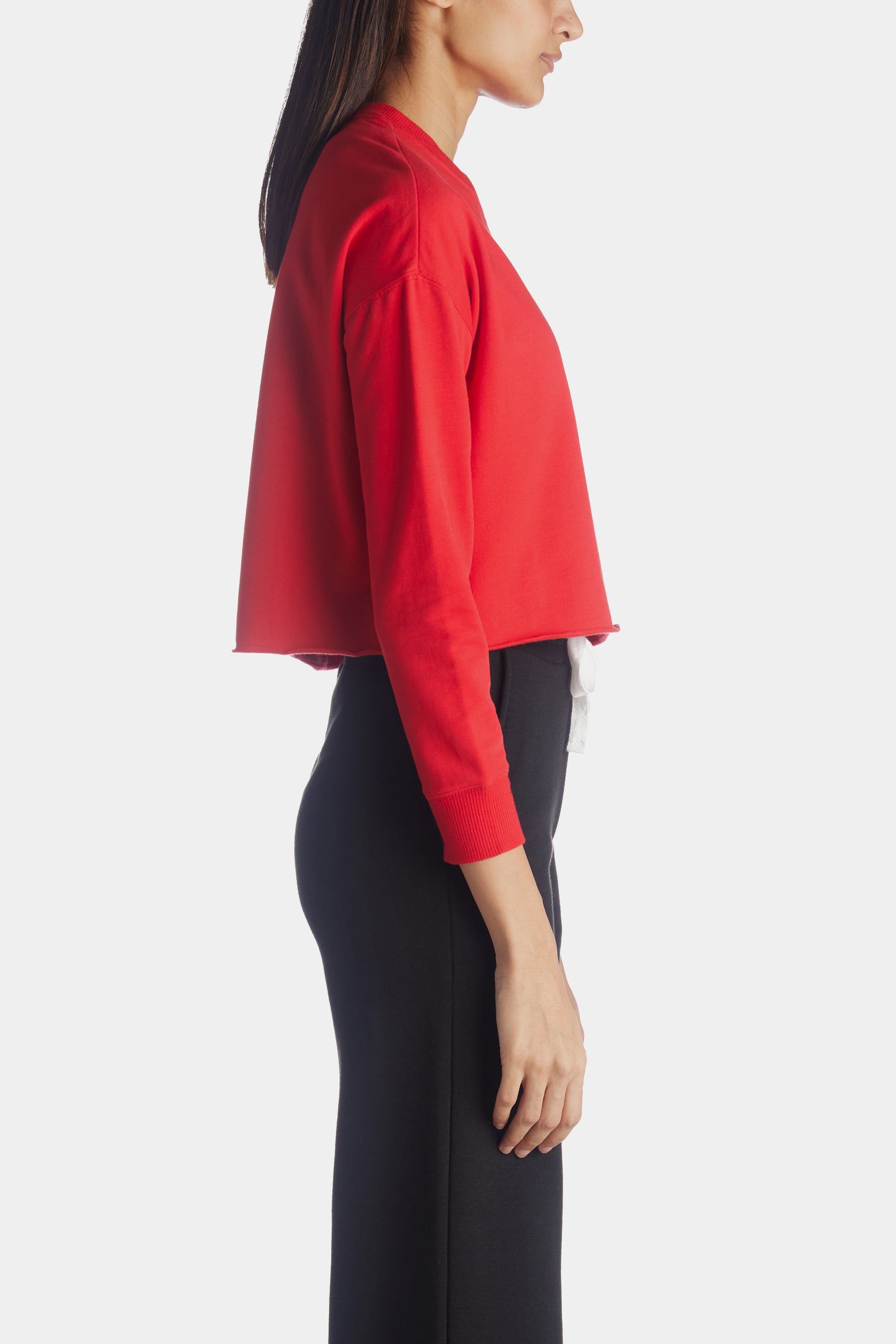 Embroidered Heart Fleece Sweatshirt sold by Lord & Taylor product image thumbnail 3