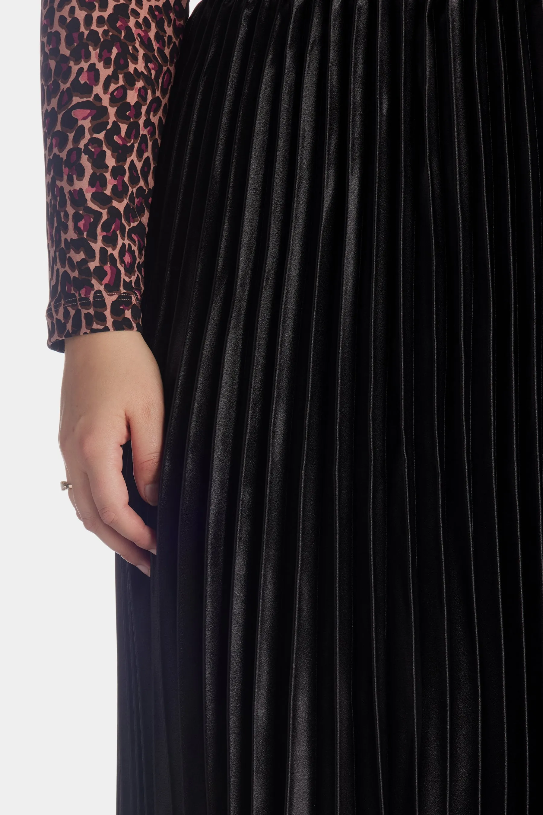 Pull On Pleated Skirt sold by Lord & Taylor product image thumbnail 3