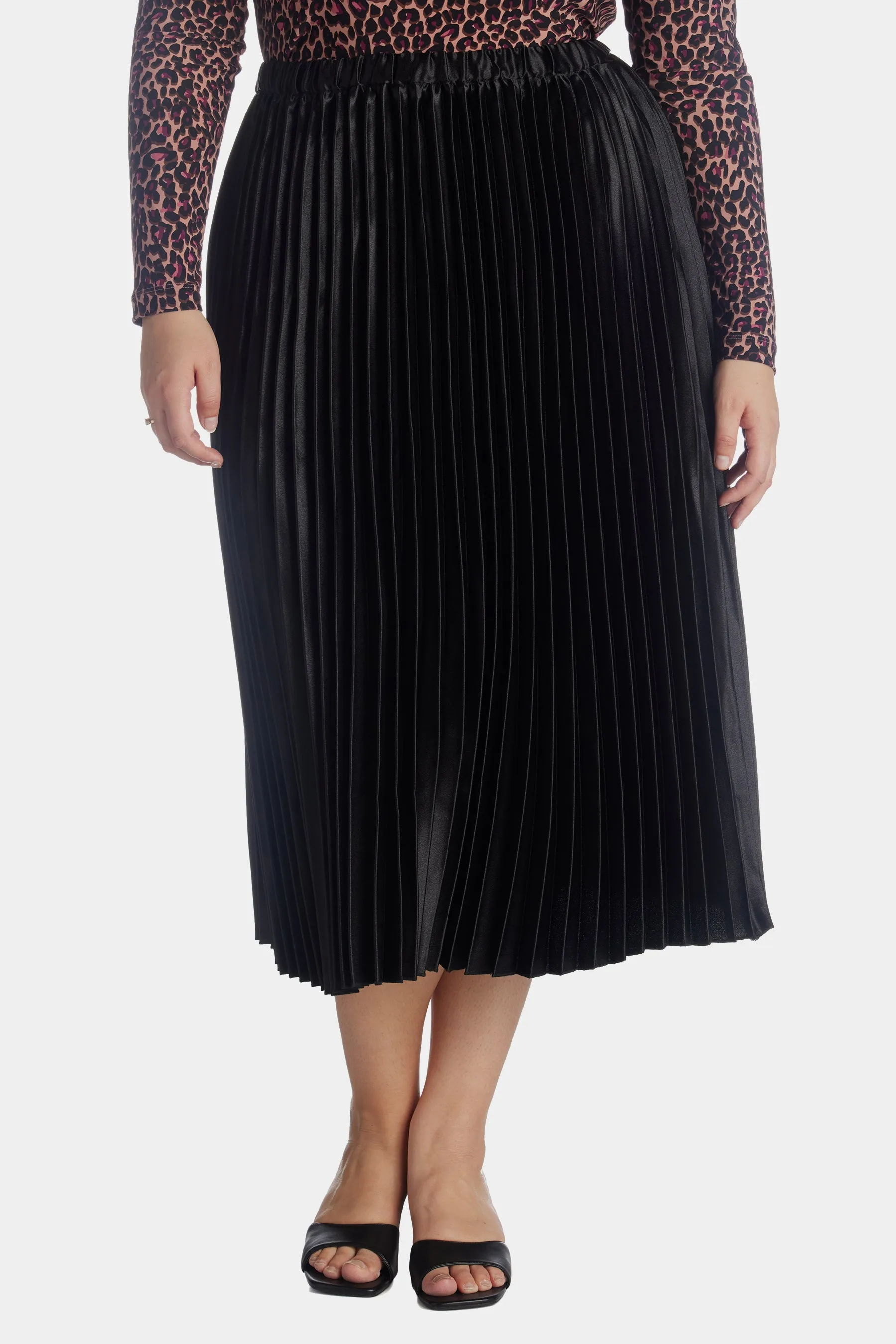 Pull On Pleated Skirt sold by Lord & Taylor