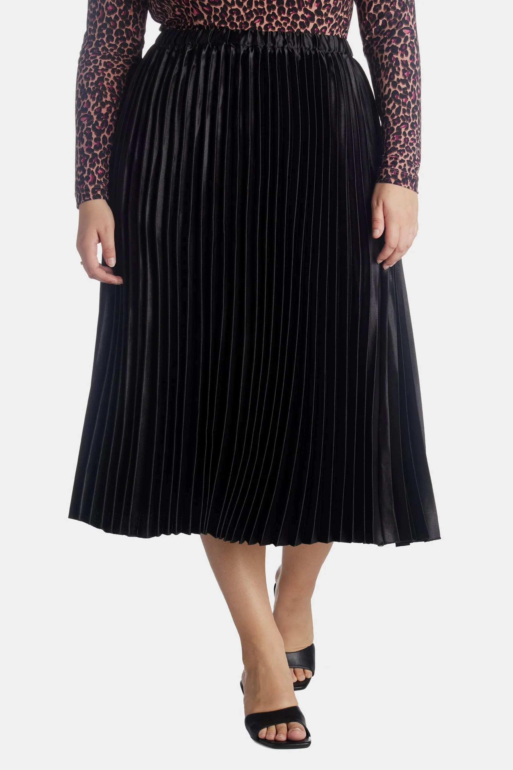 Pull On Pleated Skirt sold by Lord & Taylor product image thumbnail 5