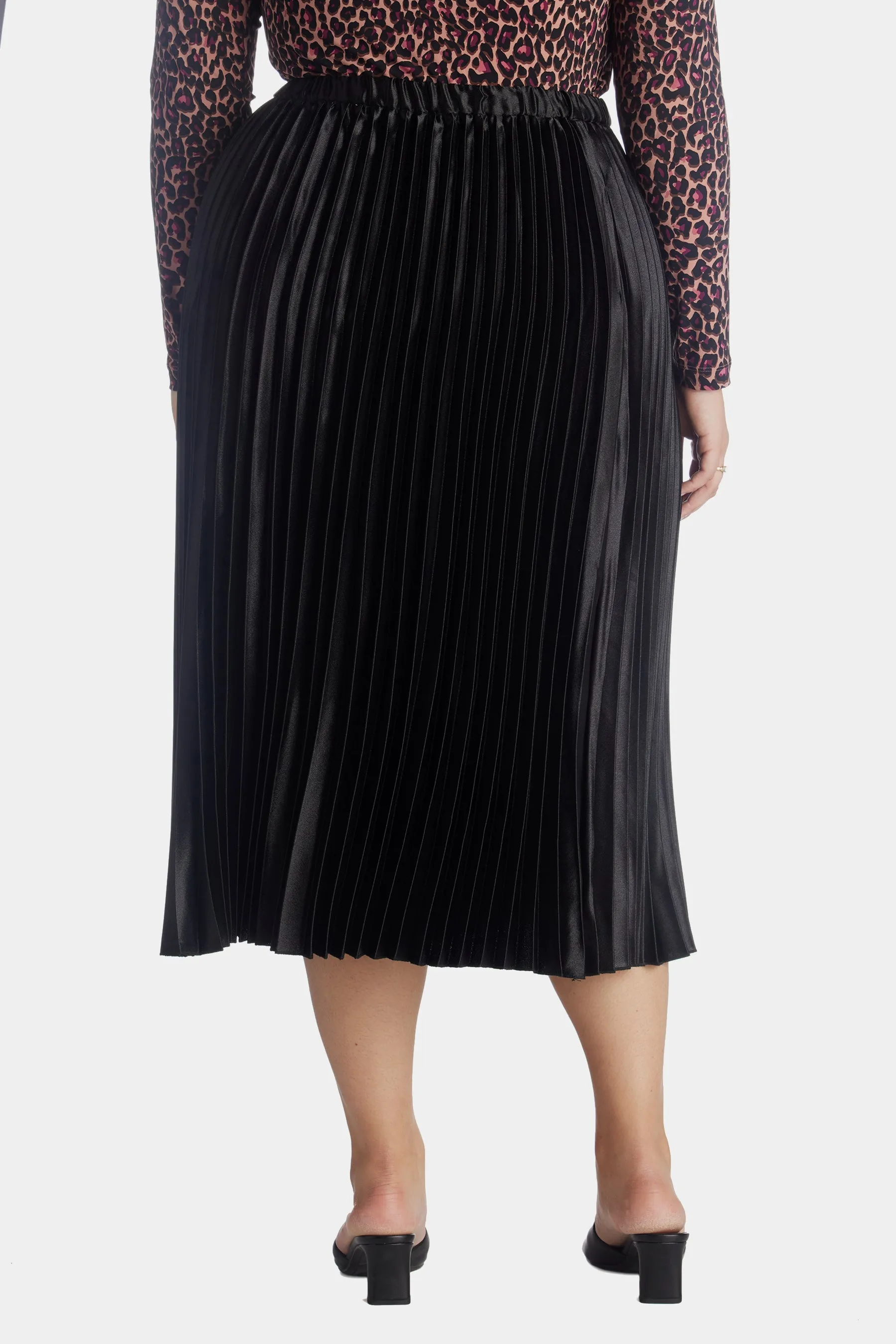 Pull On Pleated Skirt sold by Lord & Taylor product image thumbnail 2