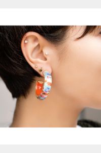 Wild Thang Illusion Hoop Earrings sold by Lord & Taylor