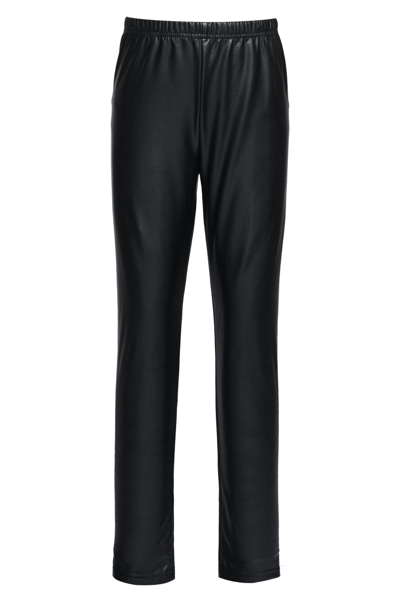 Girls Faux Leather Pull On Leggings sold by Lord & Taylor product image thumbnail 3