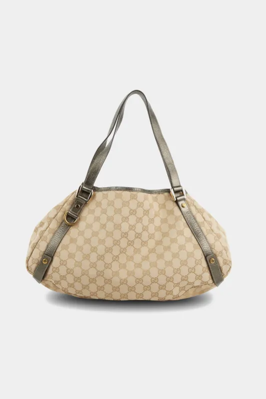 Abbey GG Canvas Tote Bag sold by Lord & Taylor