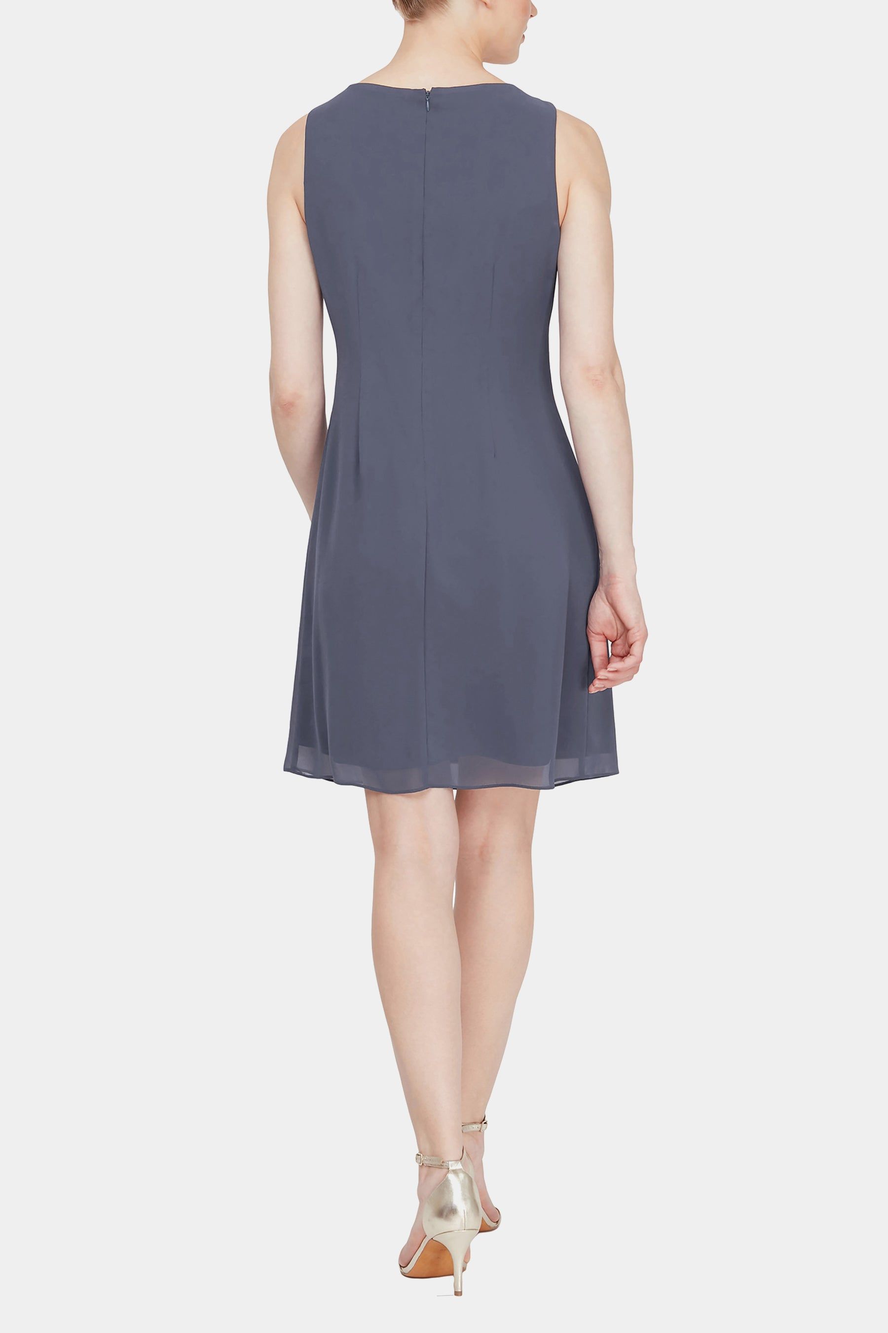 Petite Three-Quarter Sleeve Two-Piece Jacket Dress sold by Lord & Taylor product image thumbnail 14