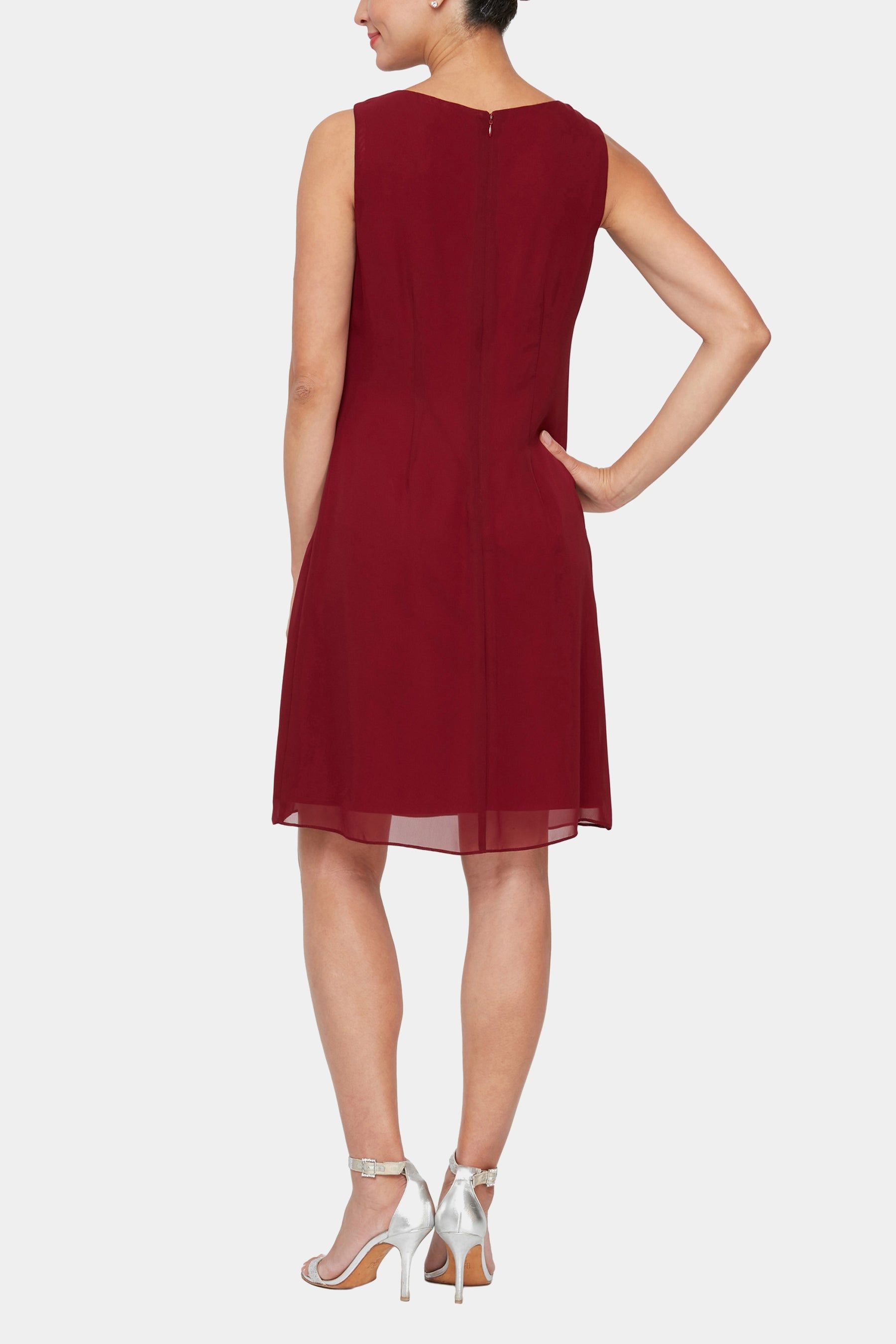 Petite Three-Quarter Sleeve Two-Piece Jacket Dress sold by Lord & Taylor product image thumbnail 11