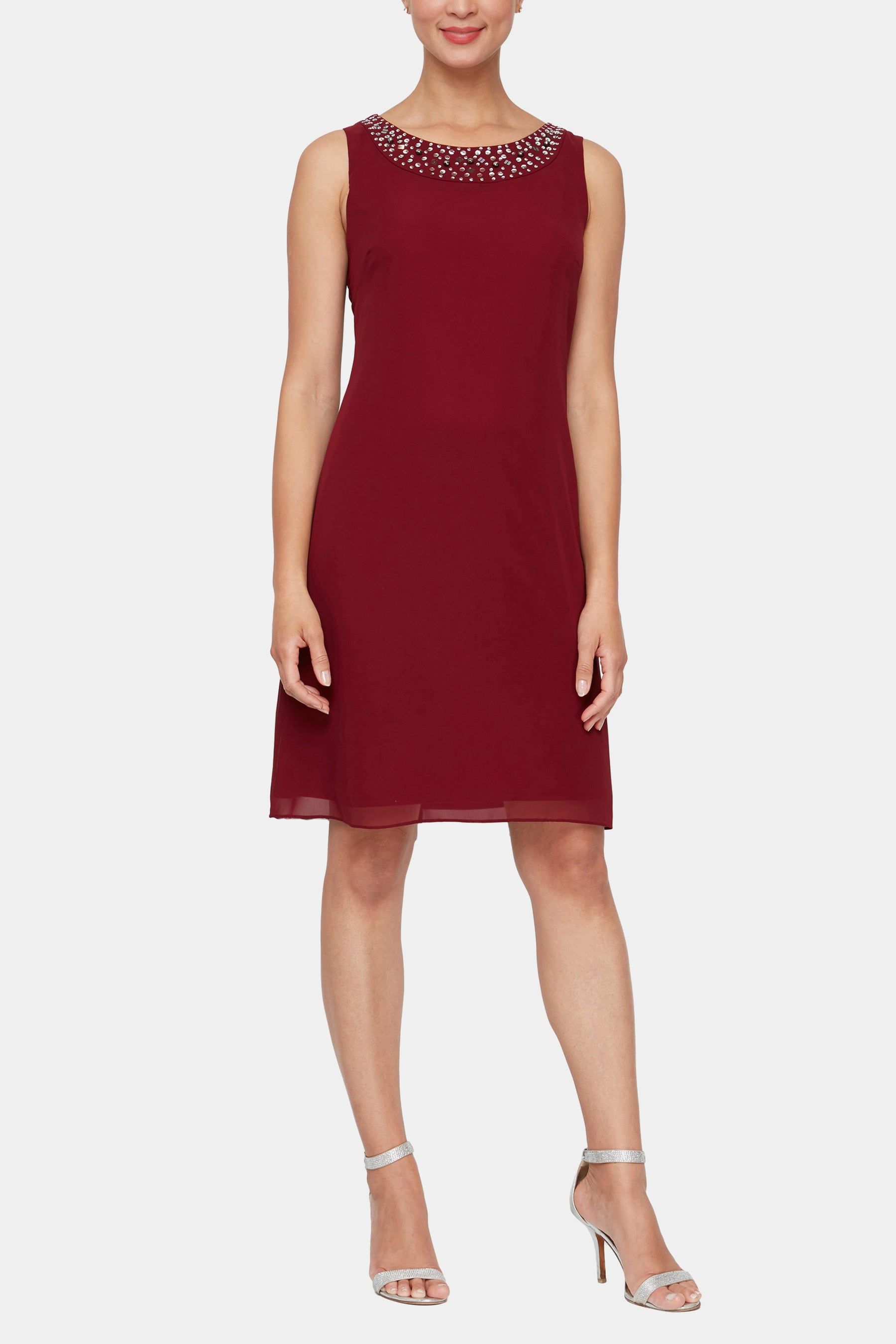 Petite Three-Quarter Sleeve Two-Piece Jacket Dress sold by Lord & Taylor product image thumbnail 8