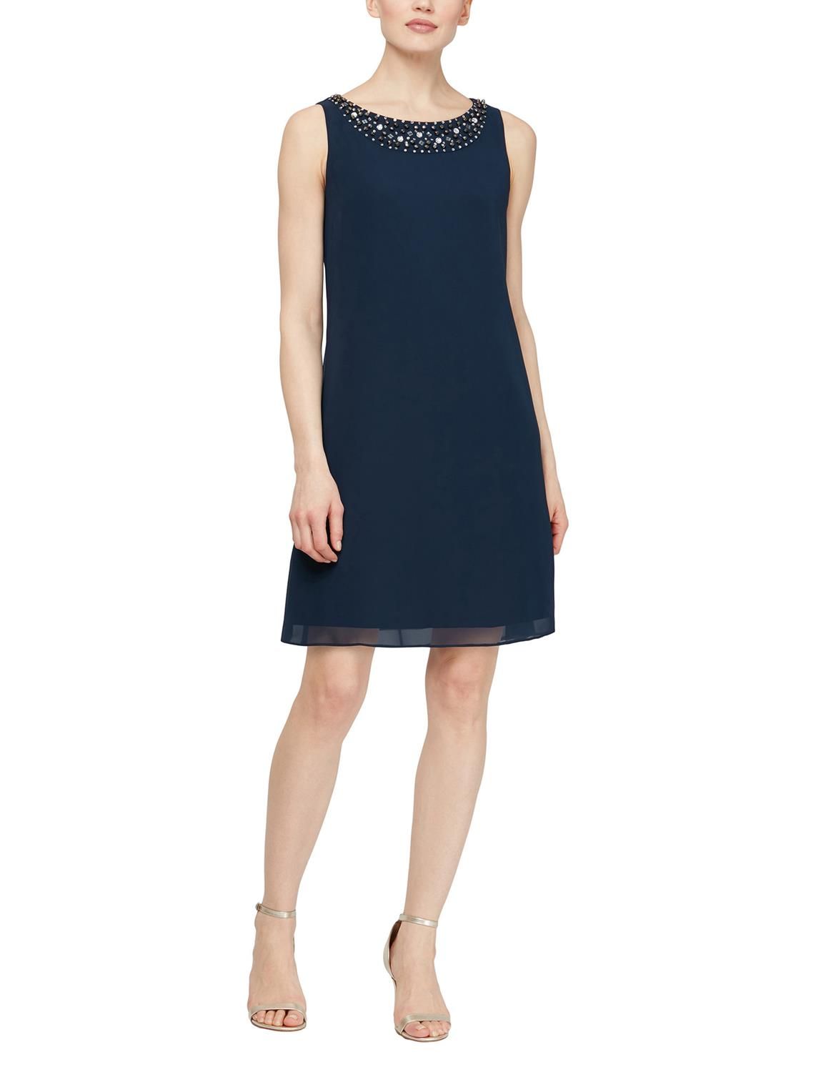Petite Three-Quarter Sleeve Two-Piece Jacket Dress sold by Lord & Taylor product image thumbnail 2