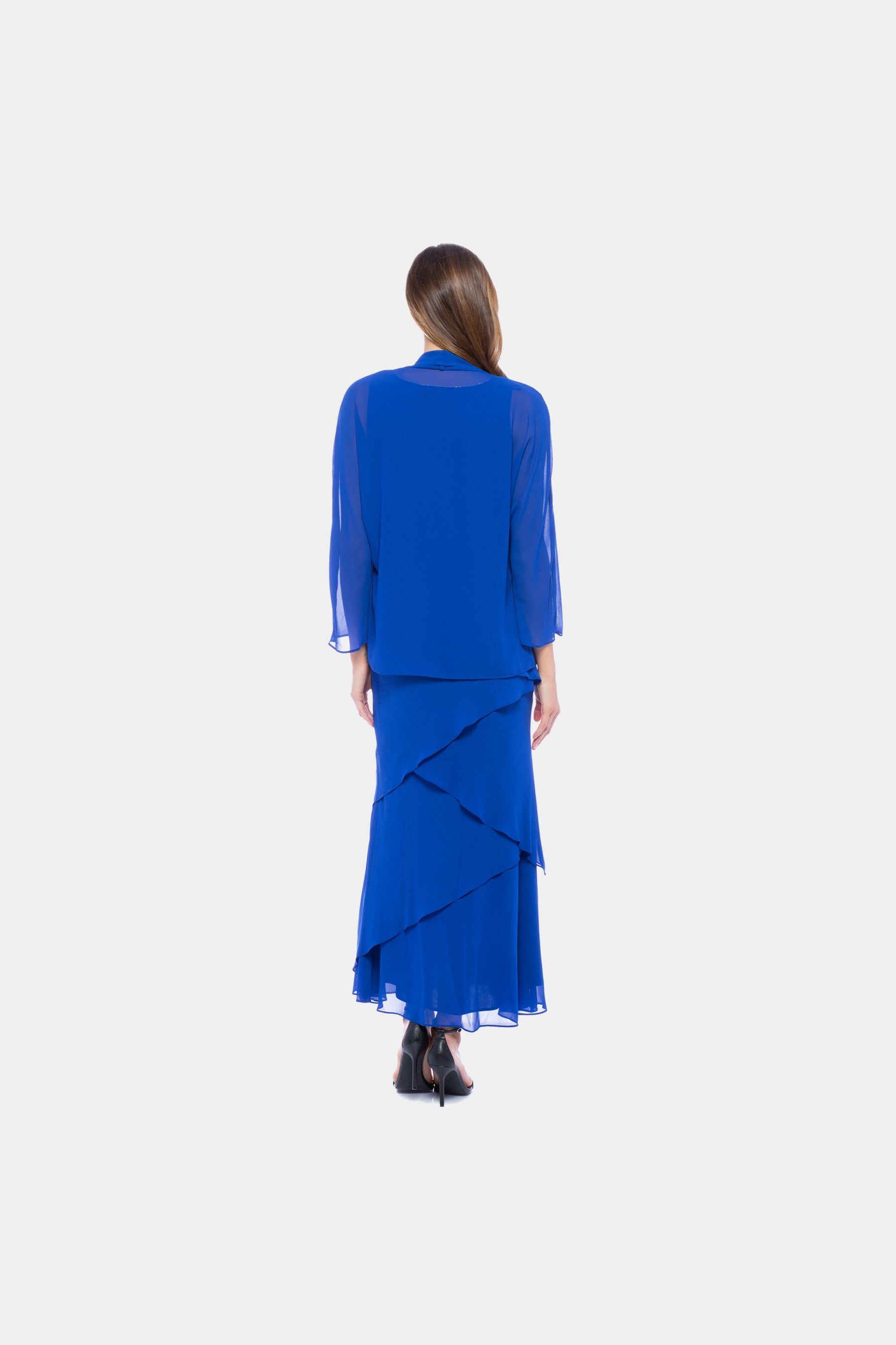 Tiered Long Dress sold by Lord & Taylor product image thumbnail 5