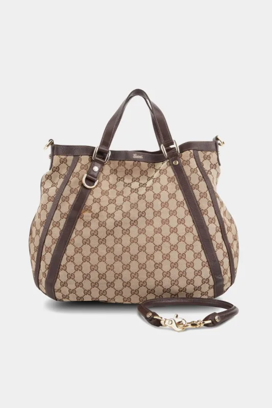 GG Canvas Two-Way Tote Bag sold by Lord & Taylor