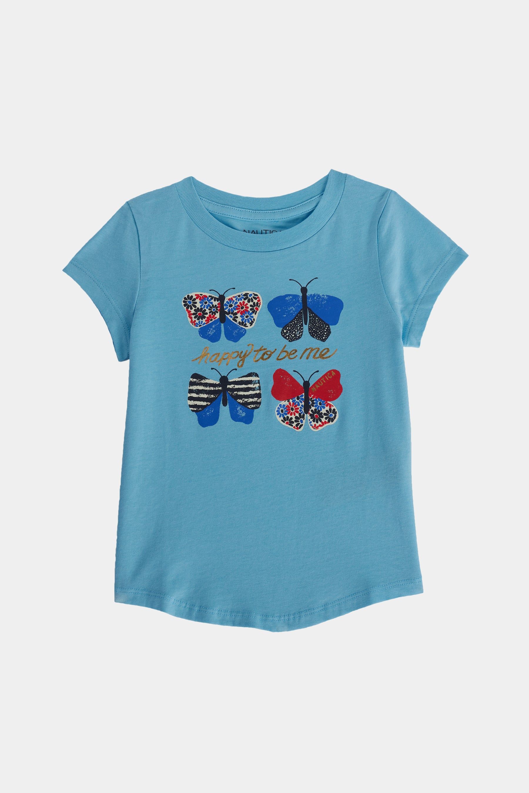 Girls Happy Butterflies T-Shirt sold by Lord & Taylor