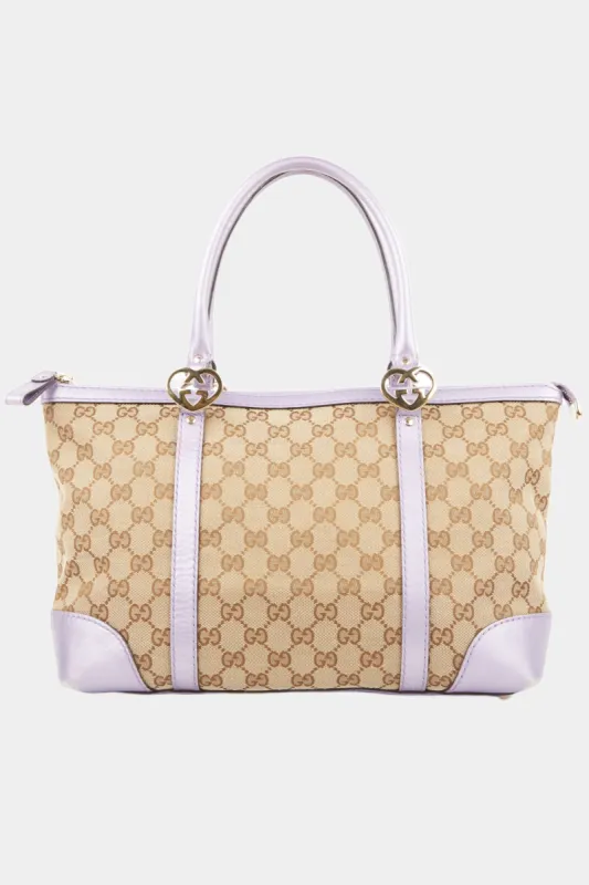 GG Canvas Lovely Heart Tote Bag sold by Lord & Taylor