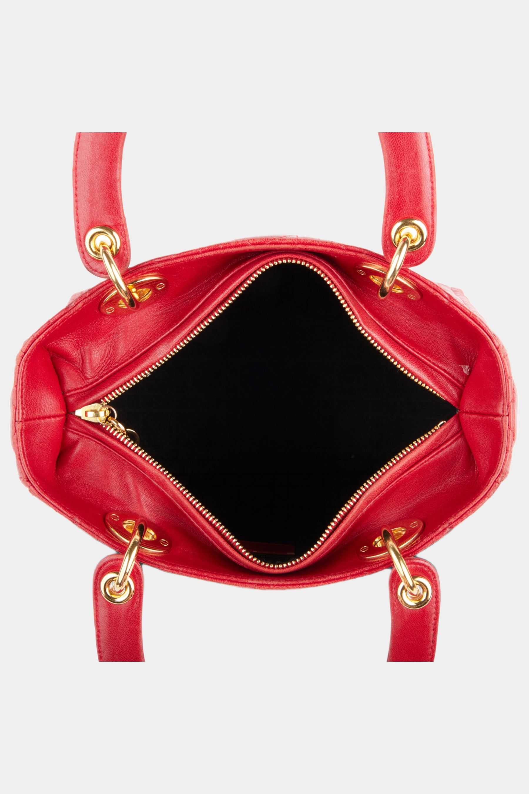 Lady Dior GHW Medium Cannage Handbag sold by Lord & Taylor product image thumbnail 3