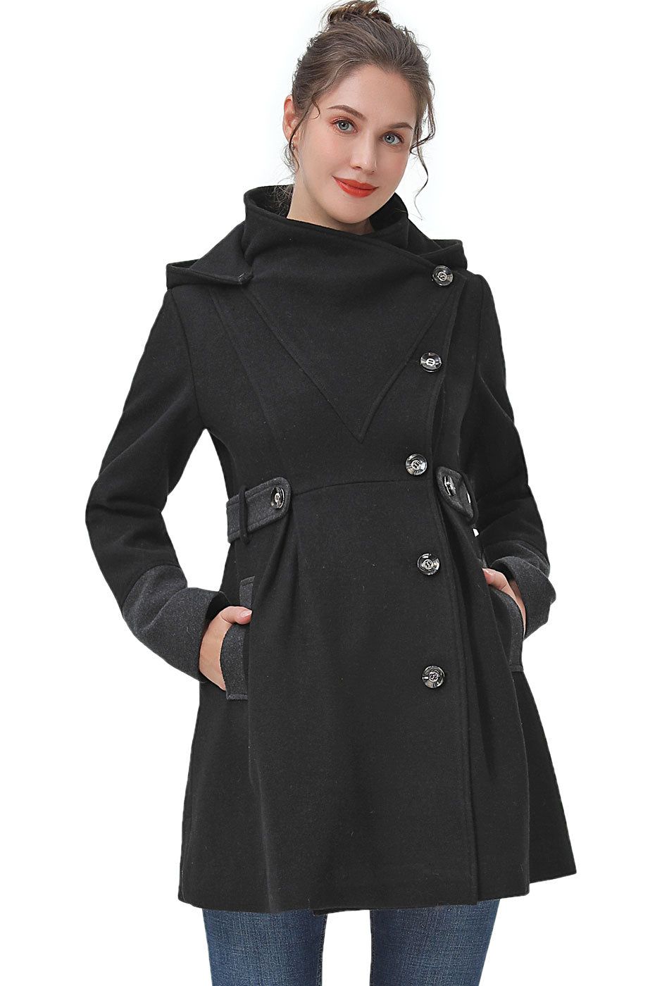 Harper Maternity Wool Coat sold by Lord & Taylor product image thumbnail 3