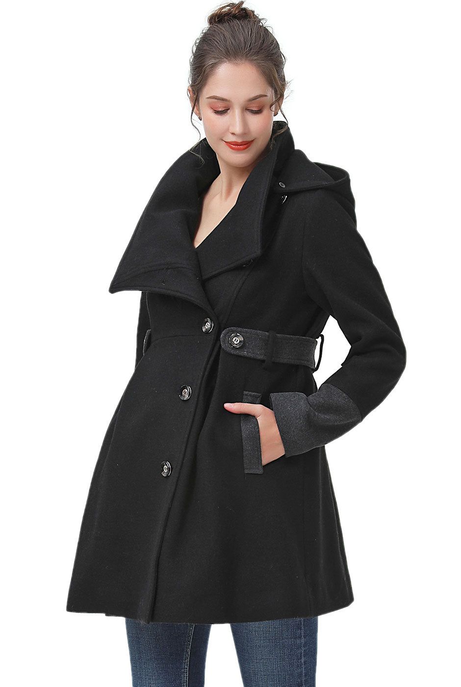 Harper Maternity Wool Coat sold by Lord & Taylor product image thumbnail 2