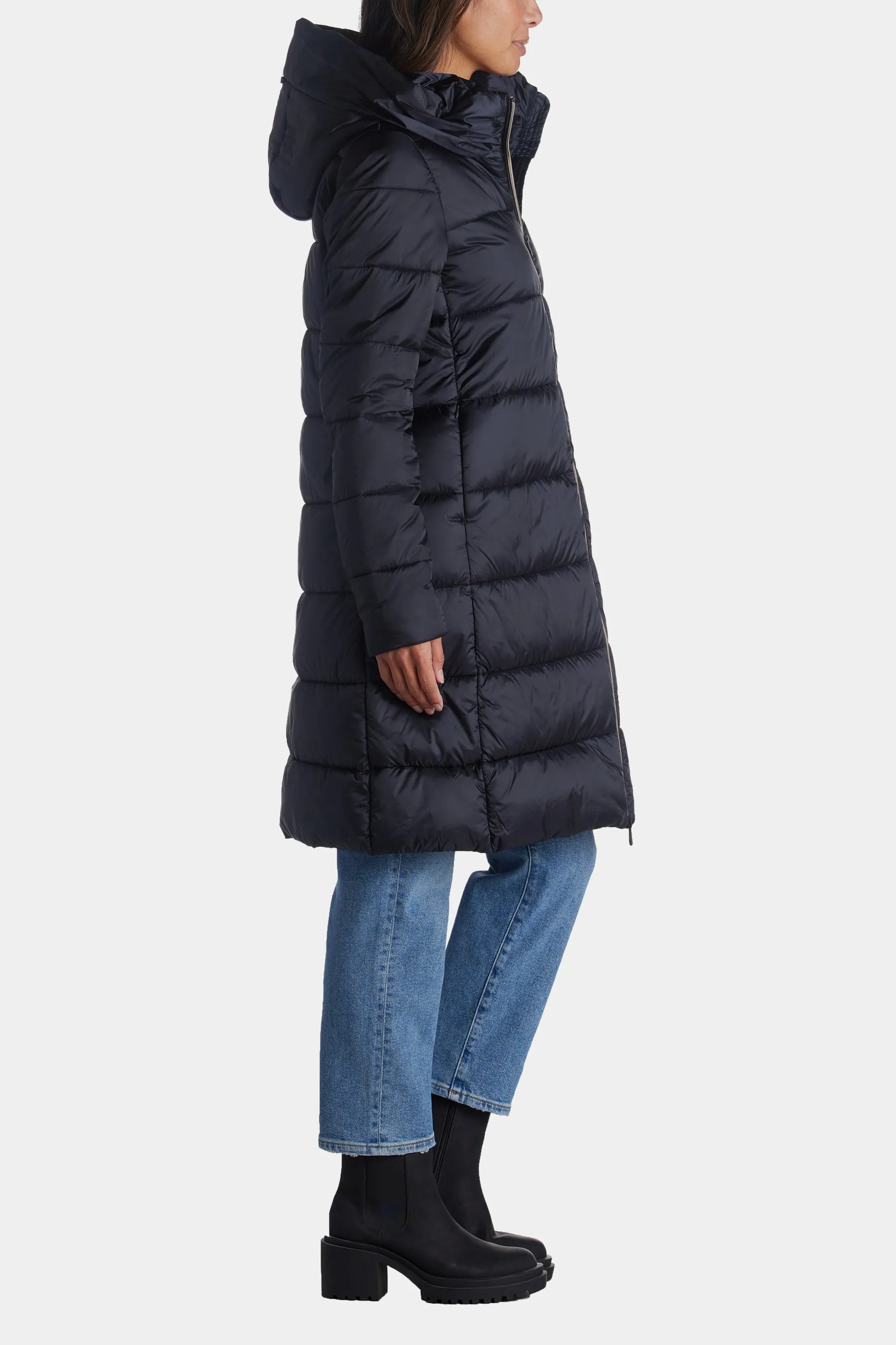 Lysa Long Basic Shiny Iridescent sold by Lord & Taylor product image thumbnail 4