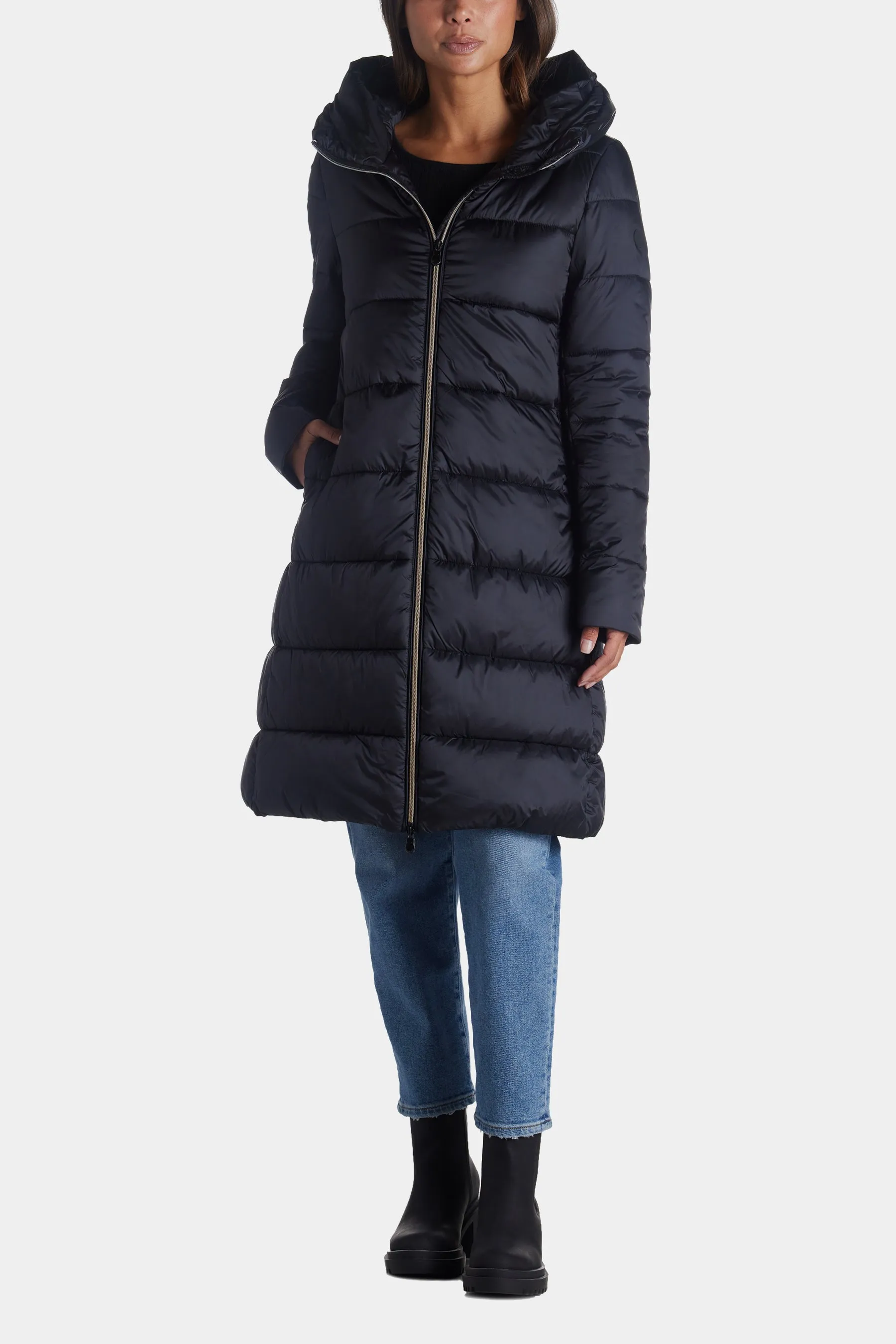 Lysa Long Basic Shiny Iridescent sold by Lord & Taylor product image thumbnail 5