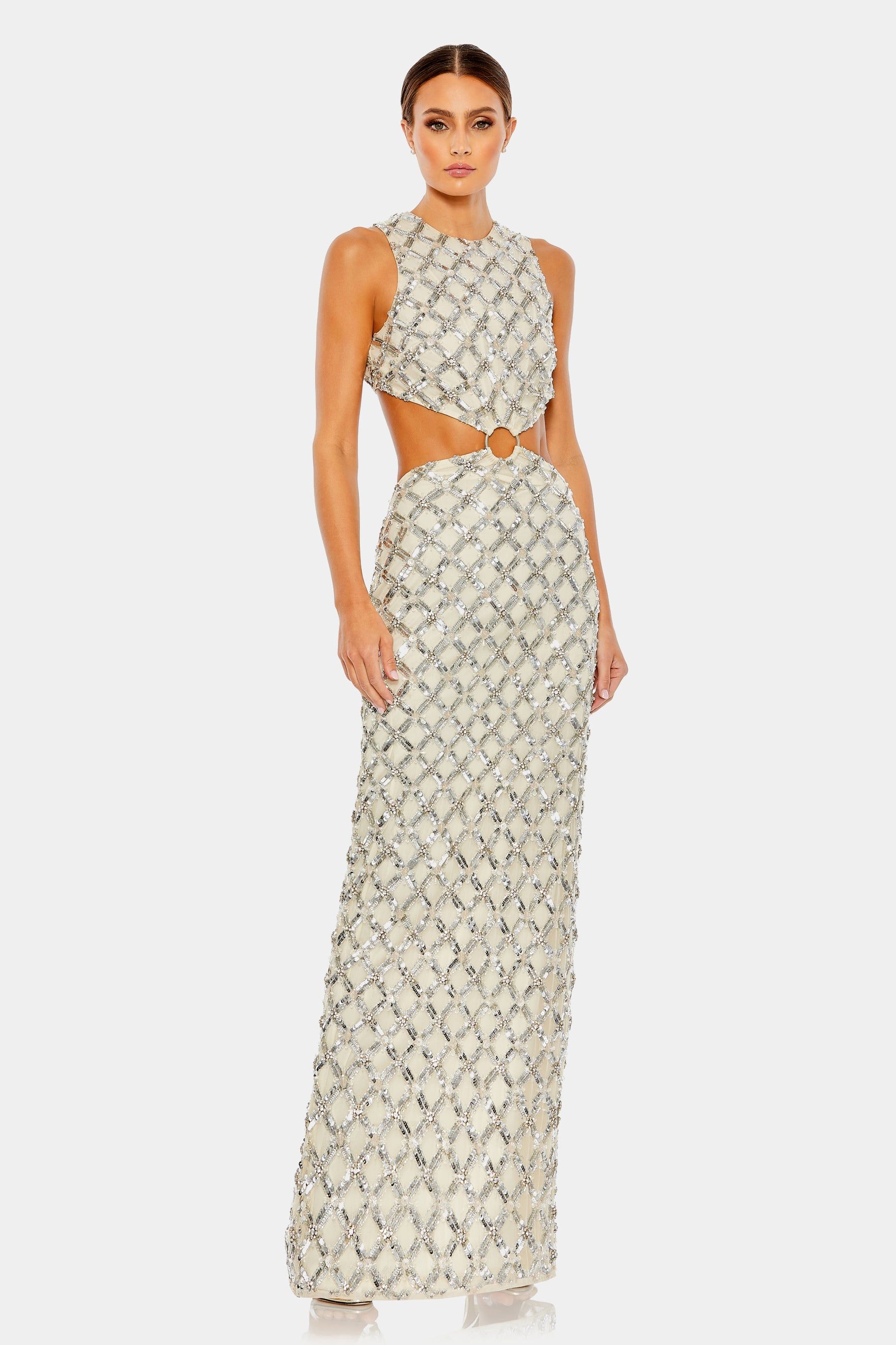 Sleeveless Form Fitted Gown sold by Lord & Taylor