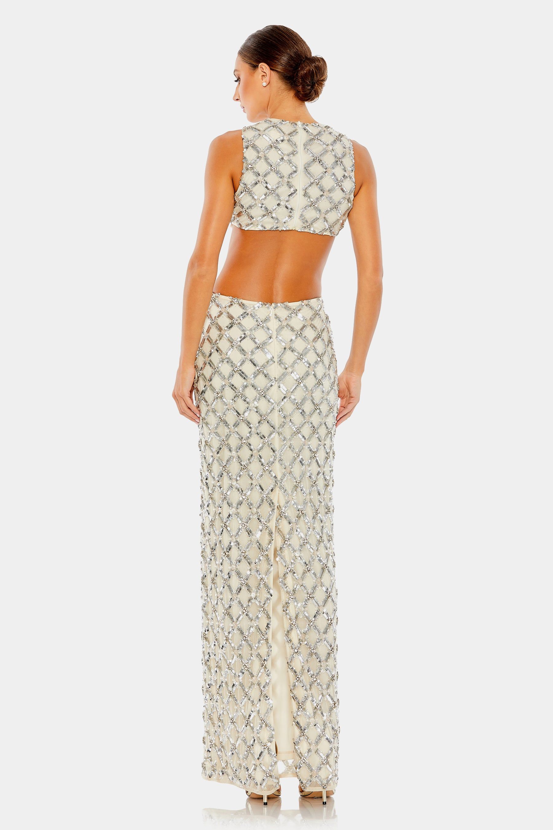 Sleeveless Form Fitted Gown sold by Lord & Taylor product image thumbnail 2