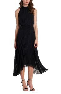 Sleeveless Smocked Pleated Midi Dress sold by Lord & Taylor