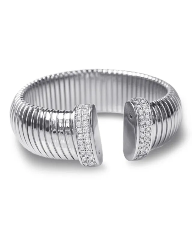 Pavé Coil Cuff Bracelet sold by Lord & Taylor