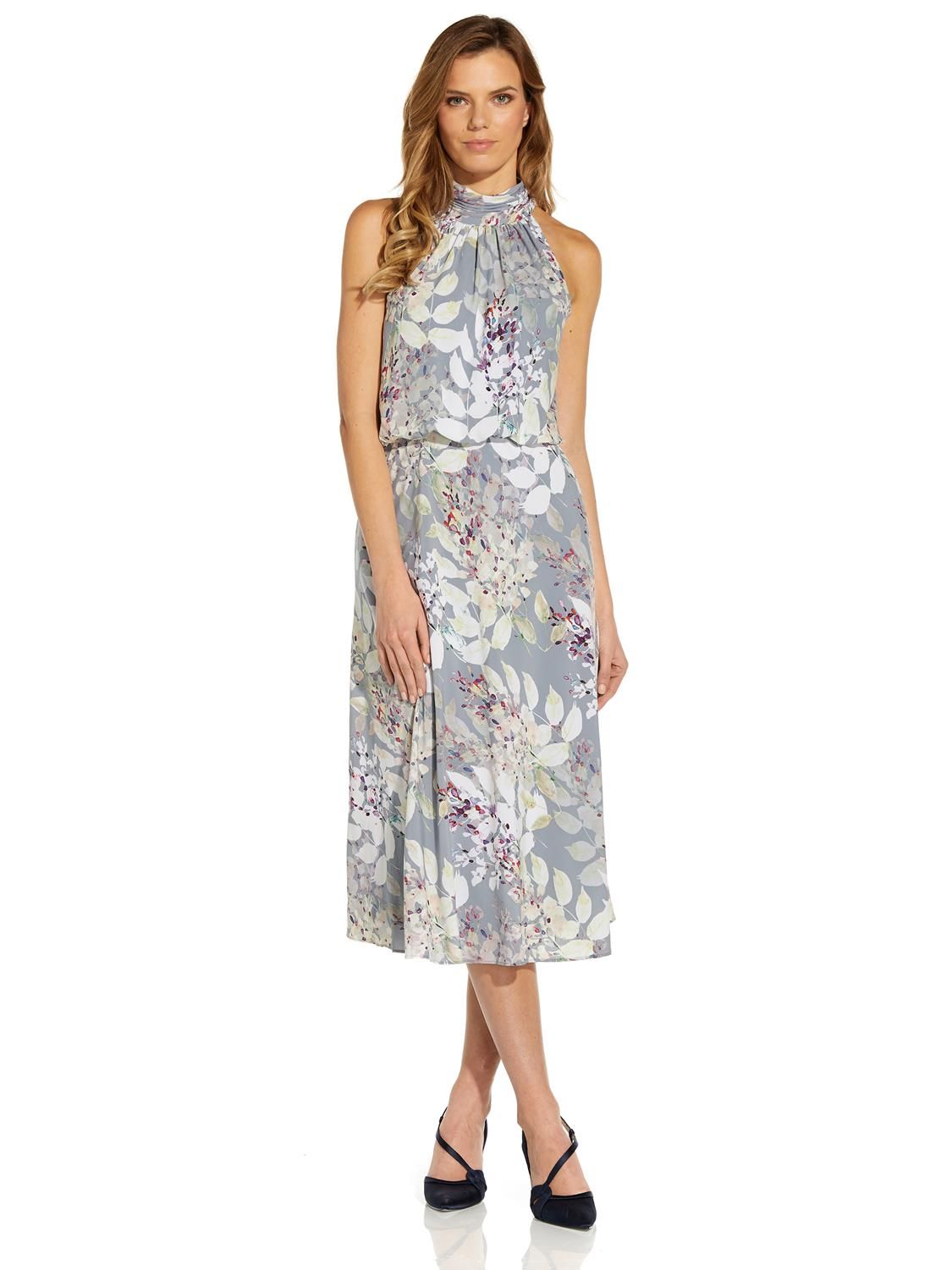 Watercolor Floral Midi Dress sold by Lord & Taylor