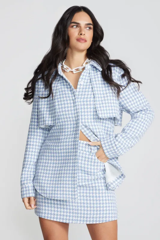 Oversized Overlay Flap Jacket sold by Lord & Taylor