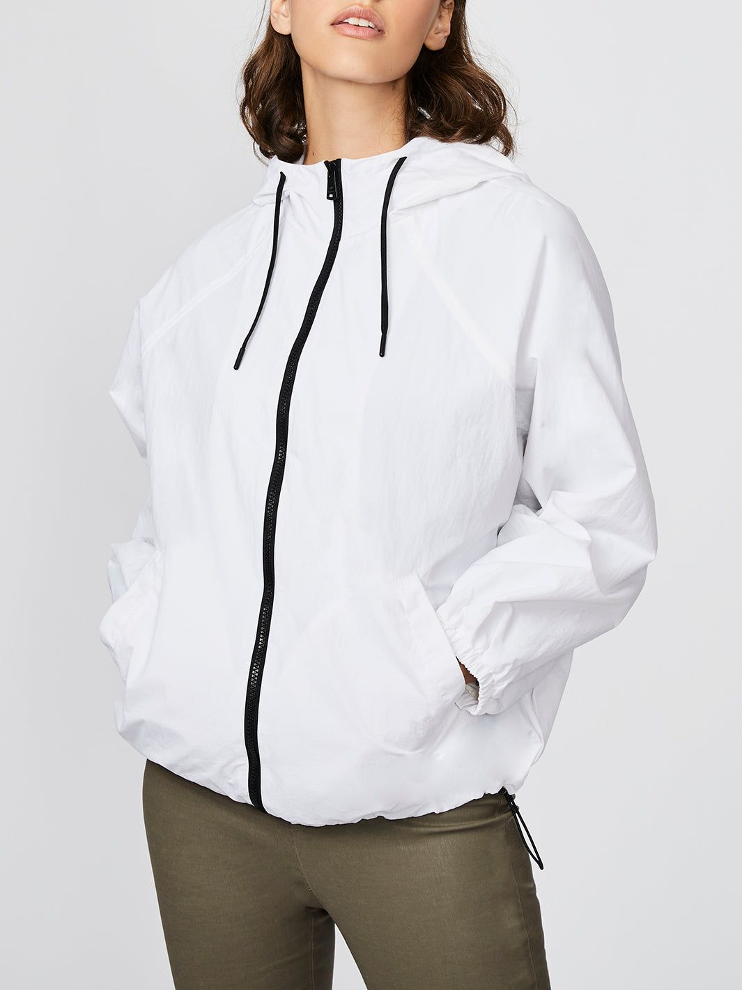 Solid Recycled Windbreaker Jacket sold by Lord & Taylor product image thumbnail 12
