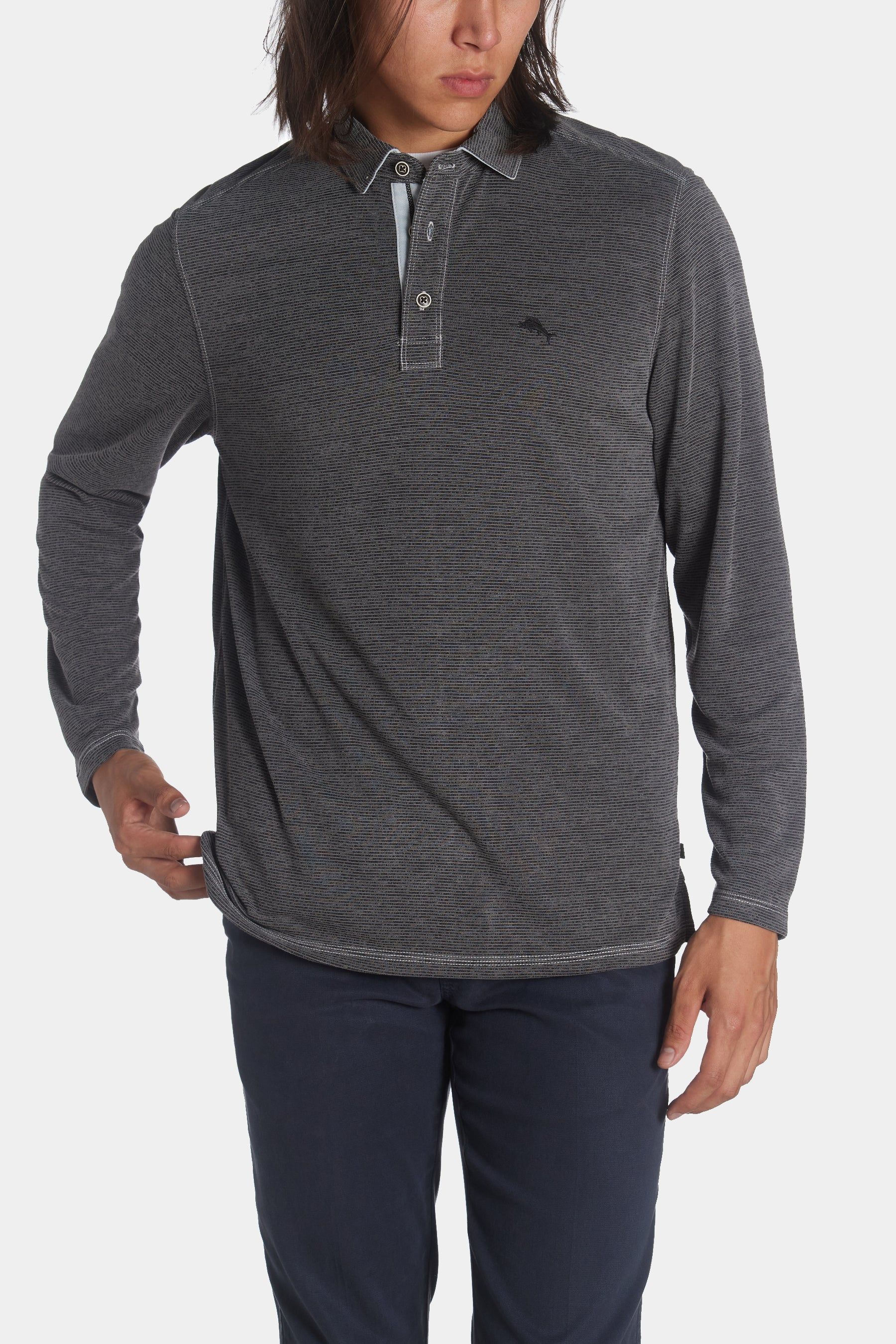 Paradise Cove Long Sleeves Polo T-Shirt sold by Lord & Taylor product image thumbnail 4