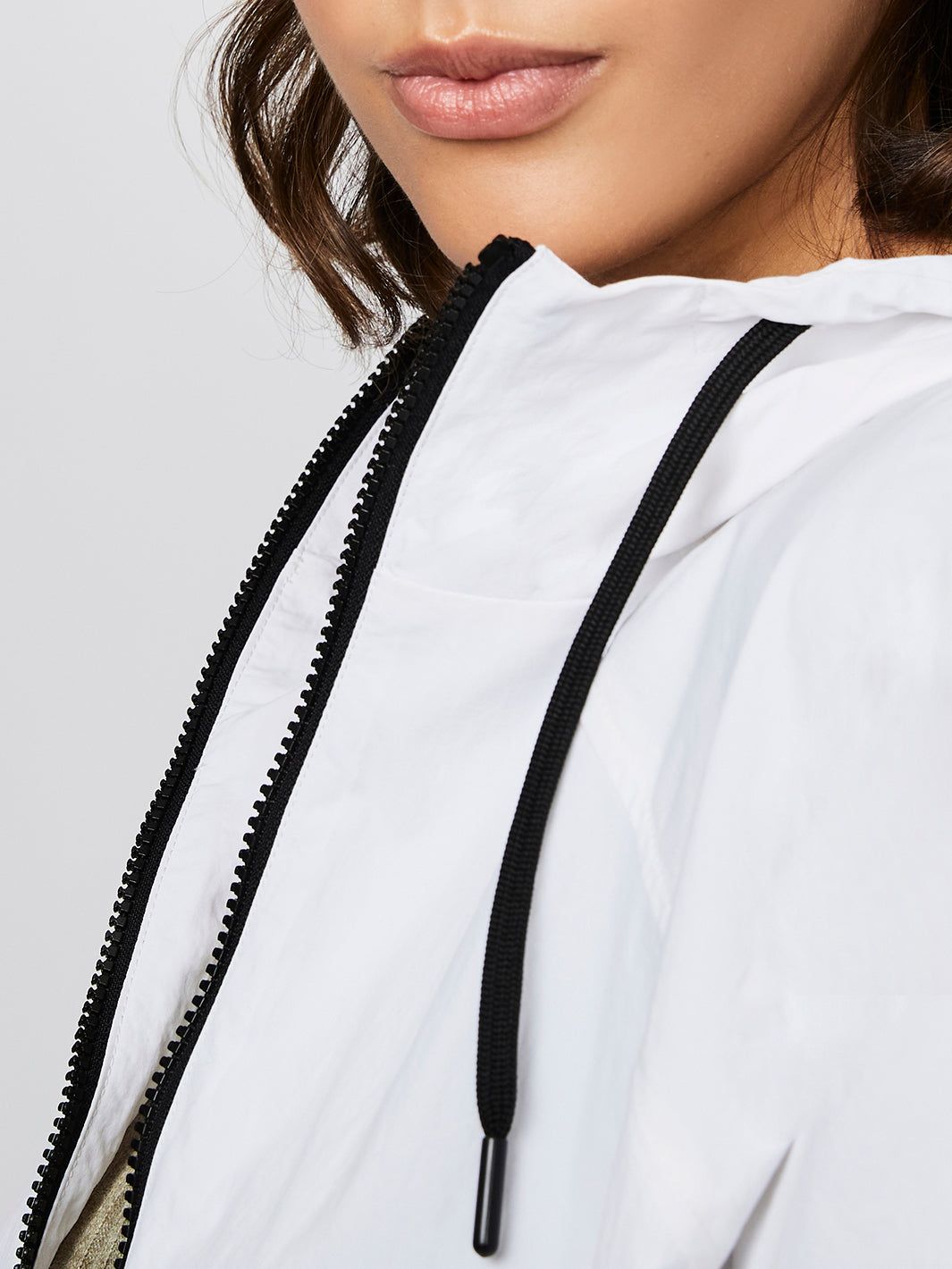 Solid Recycled Windbreaker Jacket sold by Lord & Taylor product image thumbnail 5