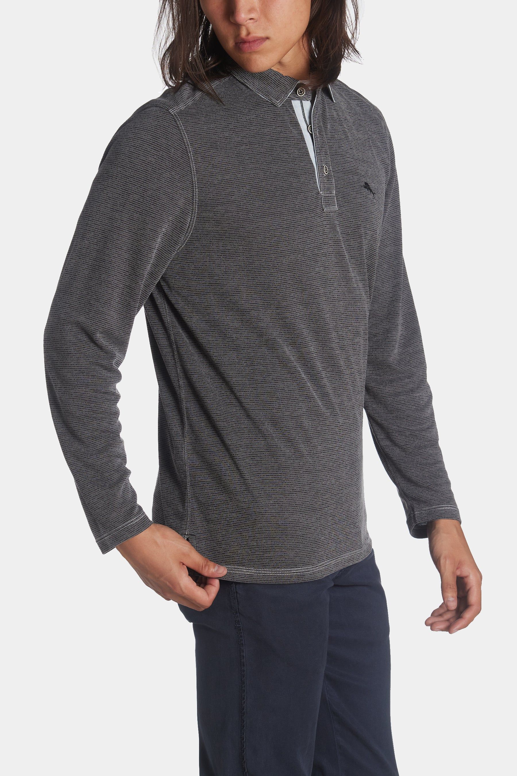 Paradise Cove Long Sleeves Polo T-Shirt sold by Lord & Taylor product image thumbnail 5