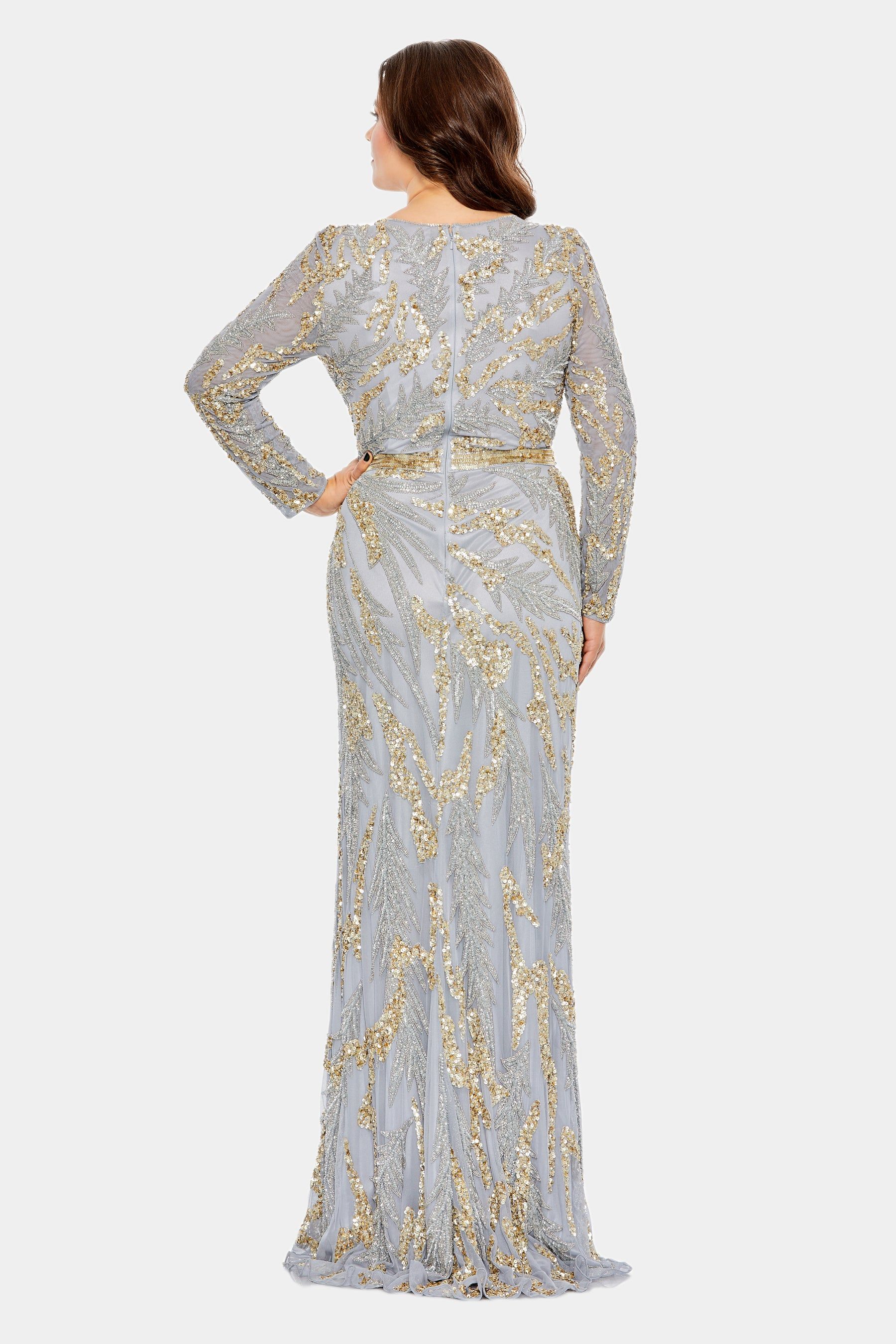 Long Sleeve Gown sold by Lord & Taylor product image thumbnail 4