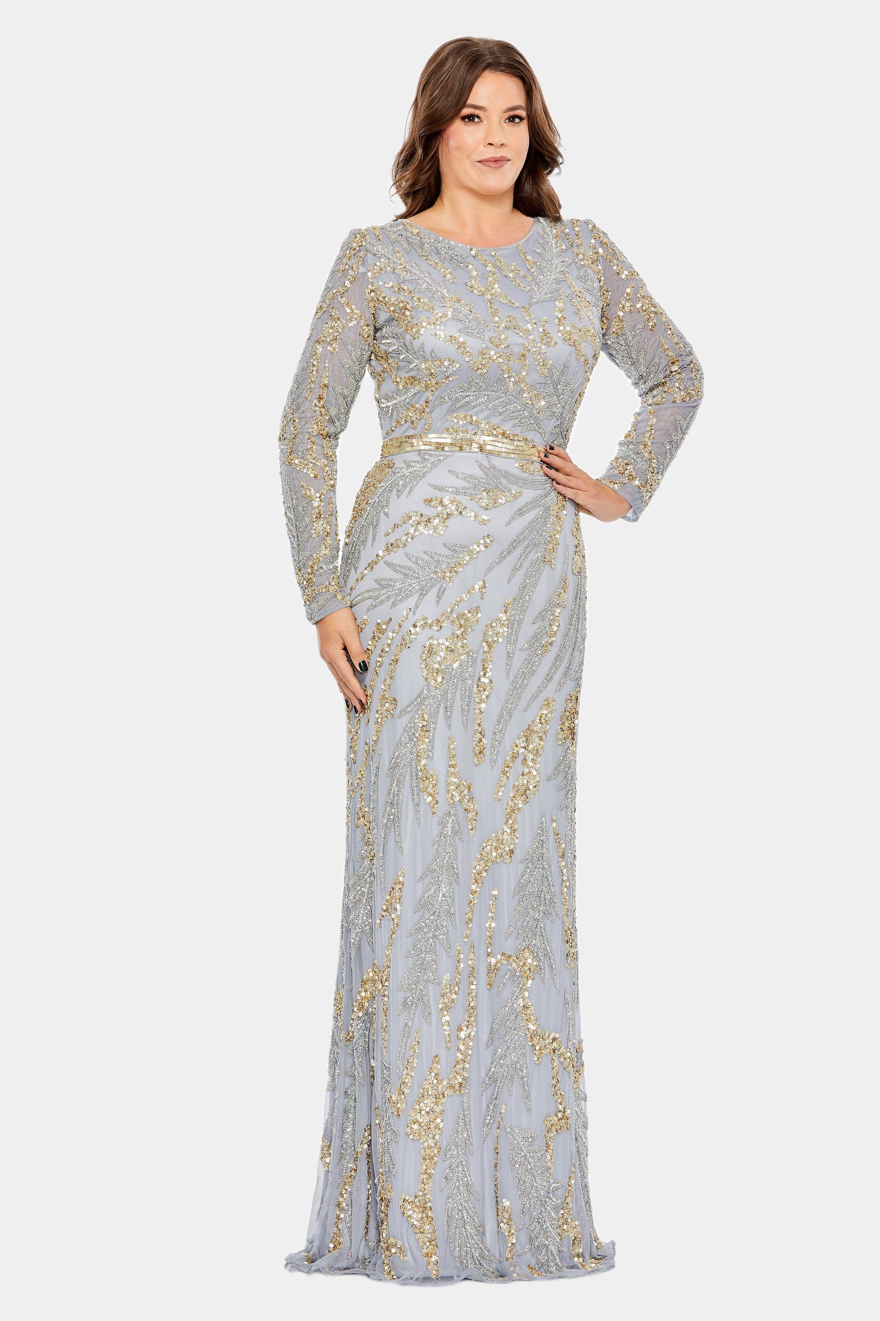 Long Sleeve Gown sold by Lord & Taylor