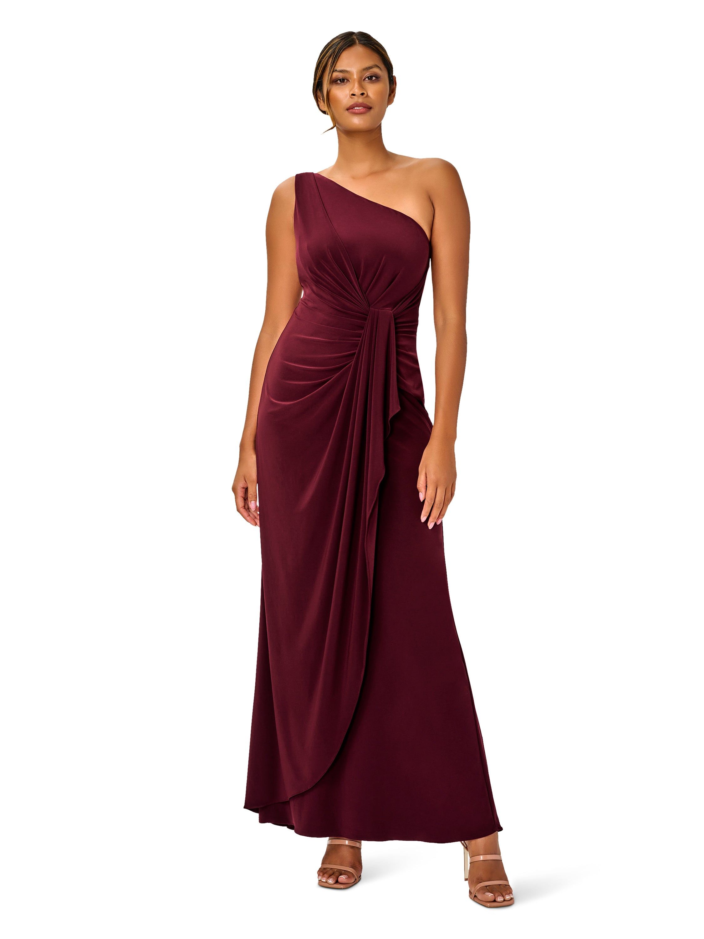 One Shoulder Gown sold by Lord & Taylor product image thumbnail 3
