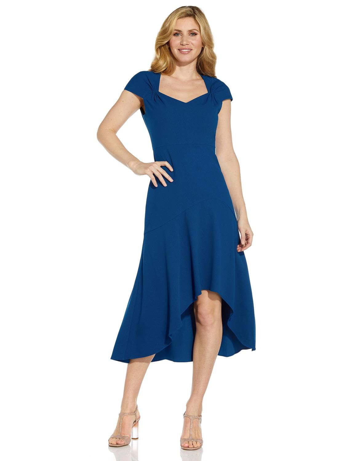 Divine Crepe High Low Dress sold by Lord & Taylor product image thumbnail 4