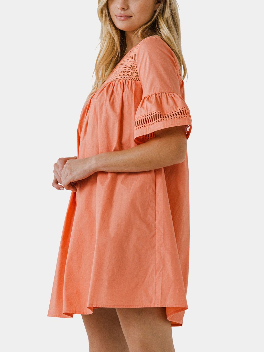 Lace Detail Mini Dress sold by Lord & Taylor product image thumbnail 14