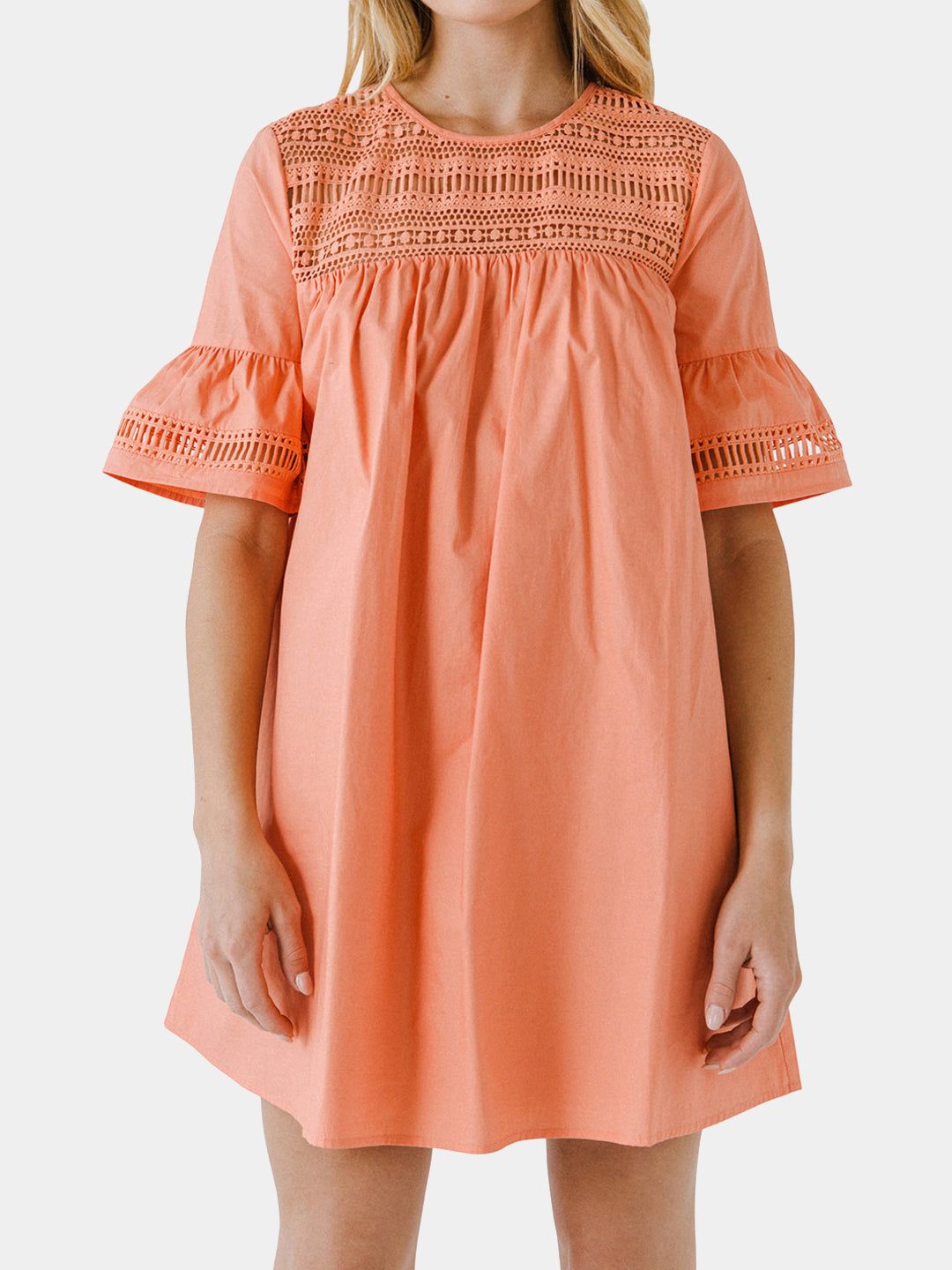 Lace Detail Mini Dress sold by Lord & Taylor product image thumbnail 11